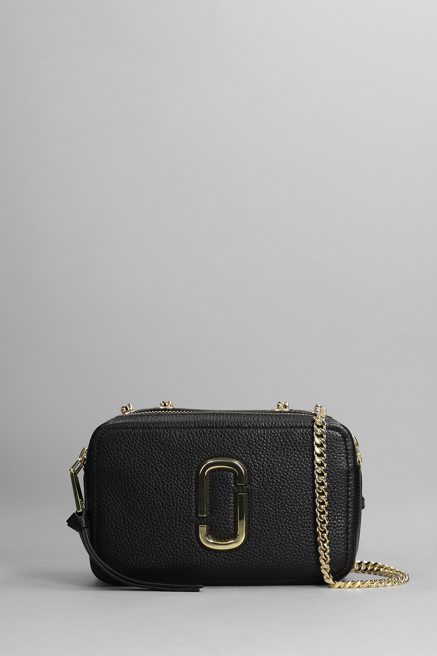 Marc Jacobs Shoulder Bag In Black Leather