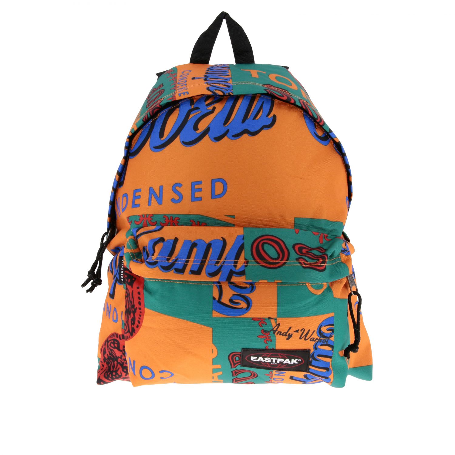 eastpak orange backpack