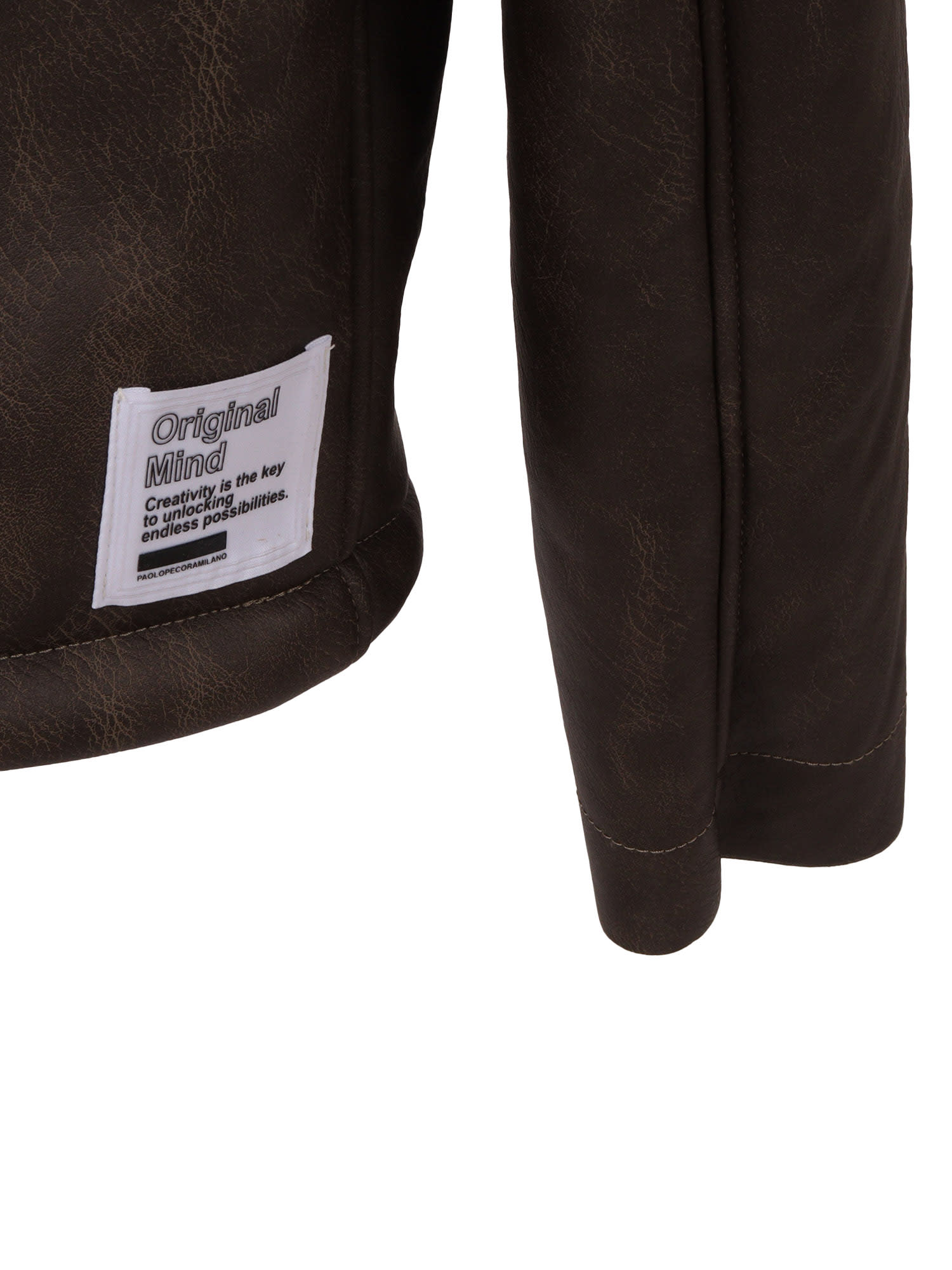 Paolo Pecora Jacket In Brown