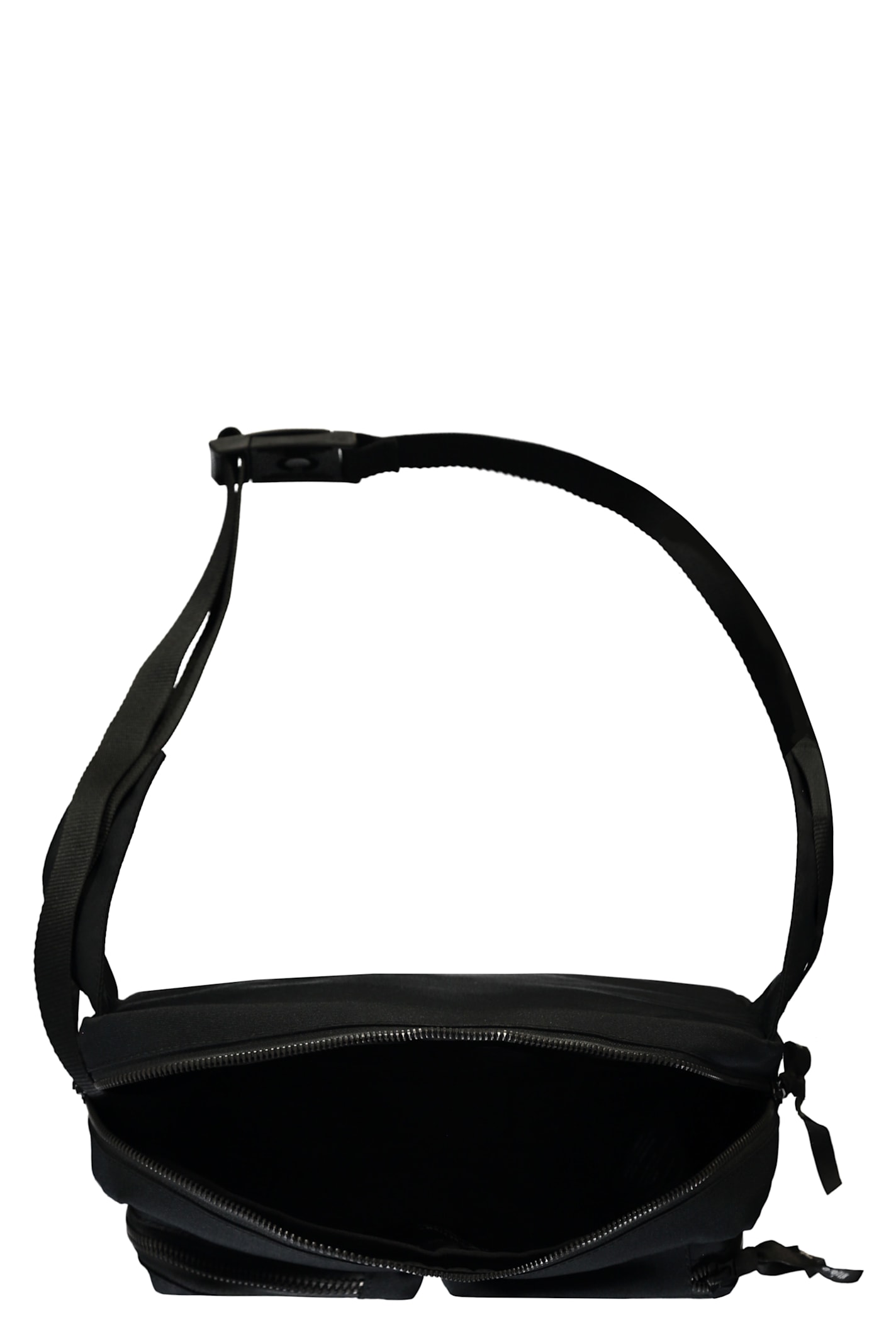 Iso.poetism Technical Fabric Belt Bag In Black