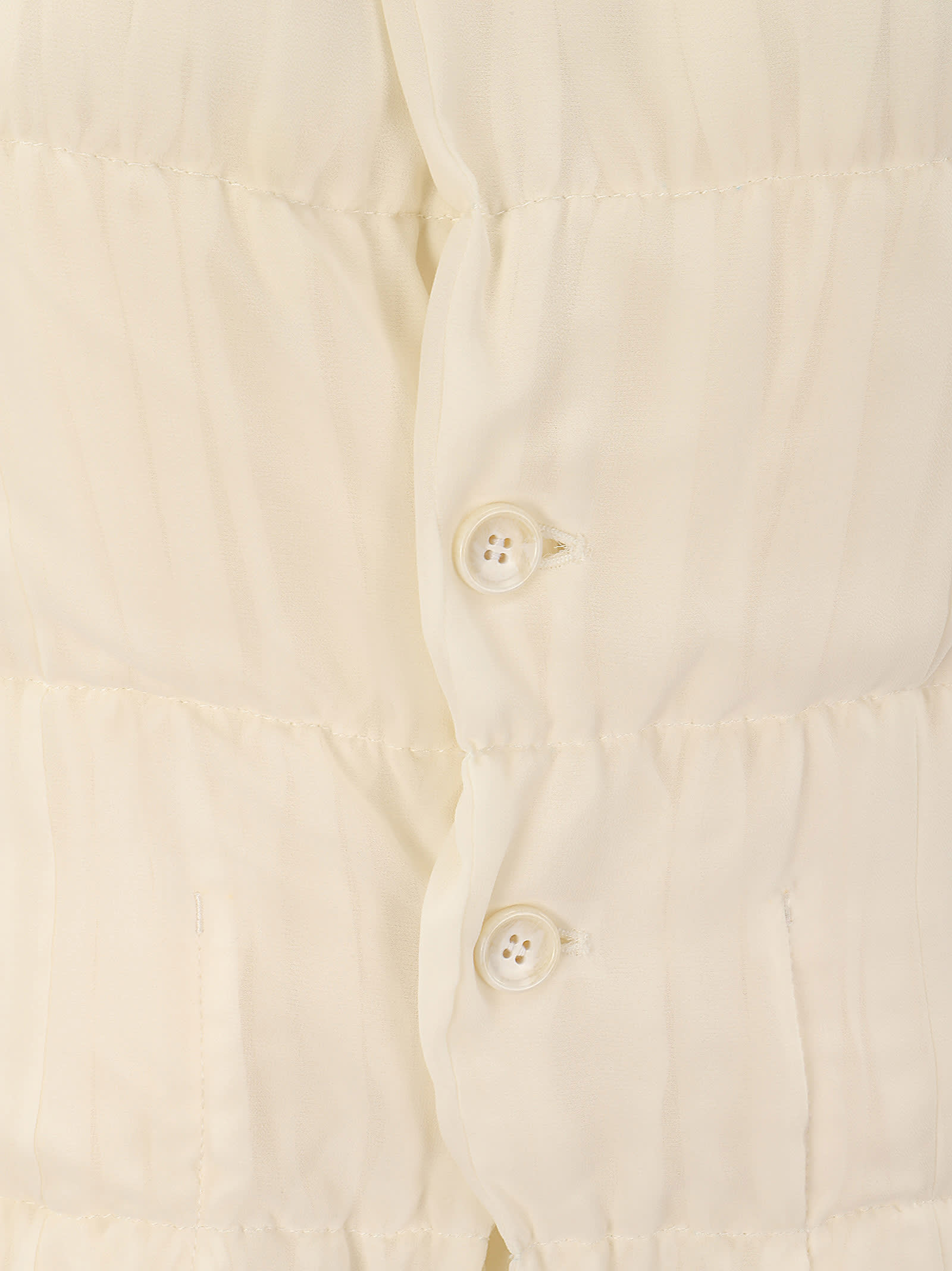 Shop Comme Des Garçons Ladies Jacket In Off White