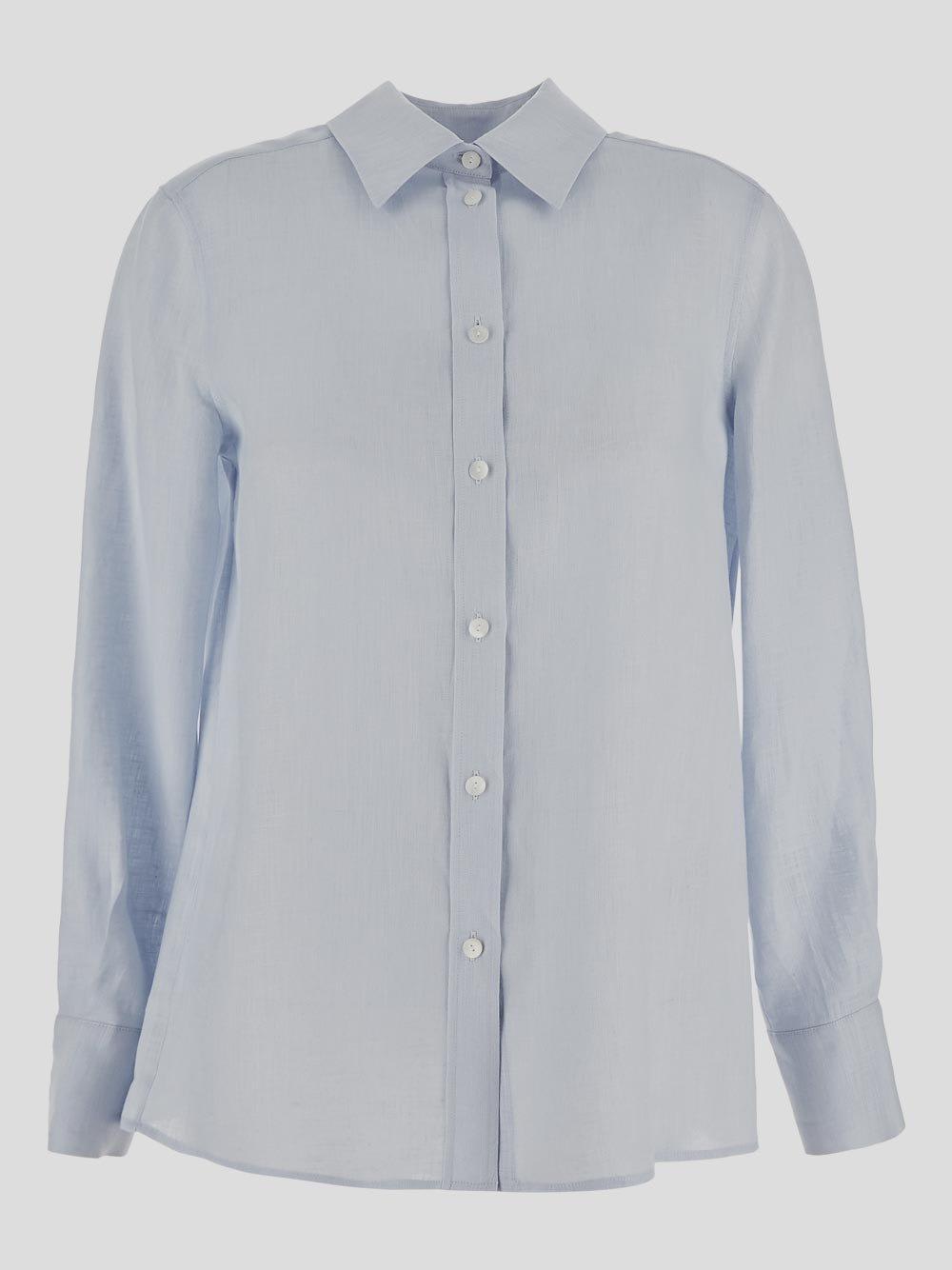 Lardini Long Sleeve Button-up Top