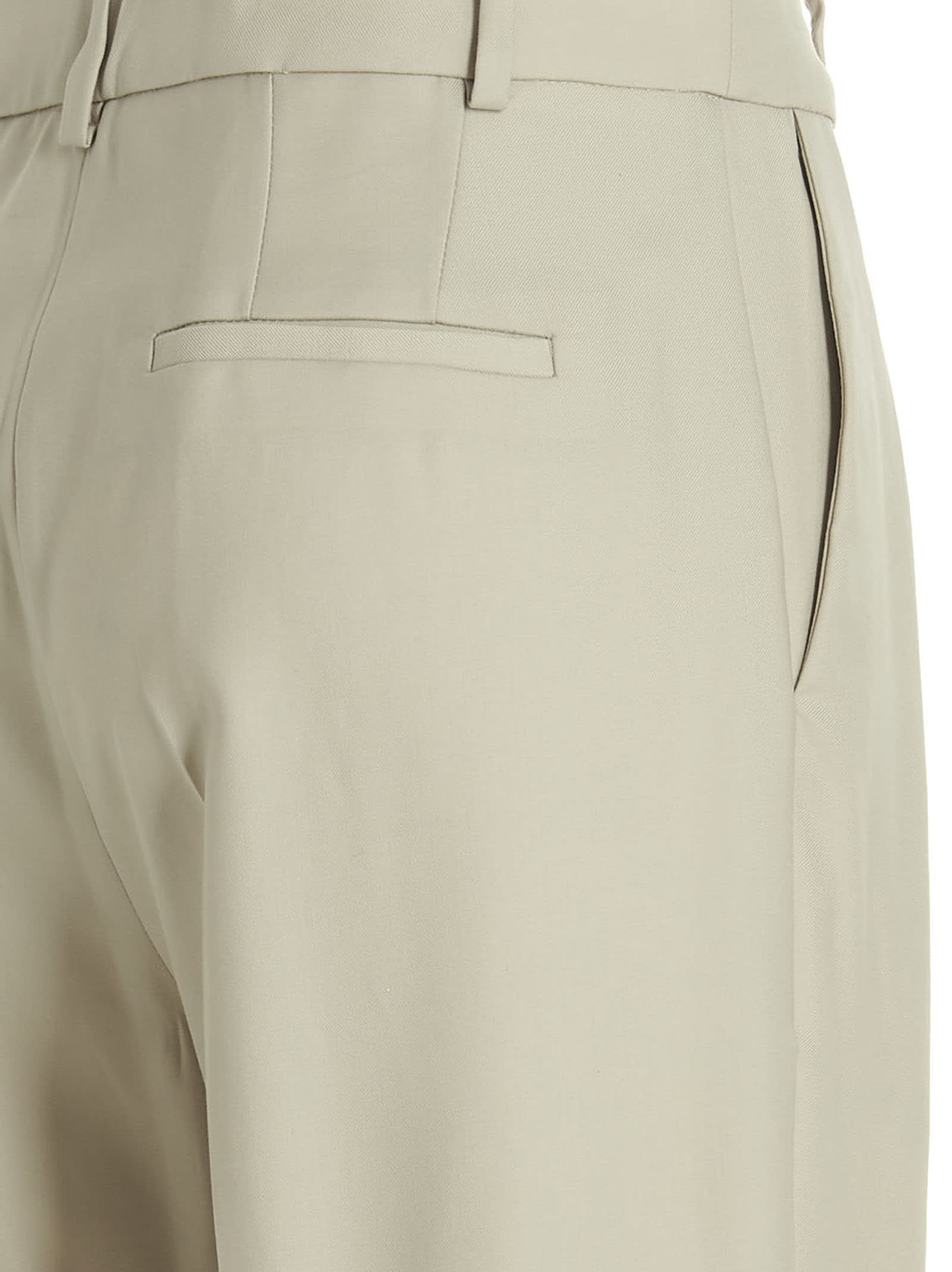 Shop Loulou Studio Pantalone Sbiru In Beige