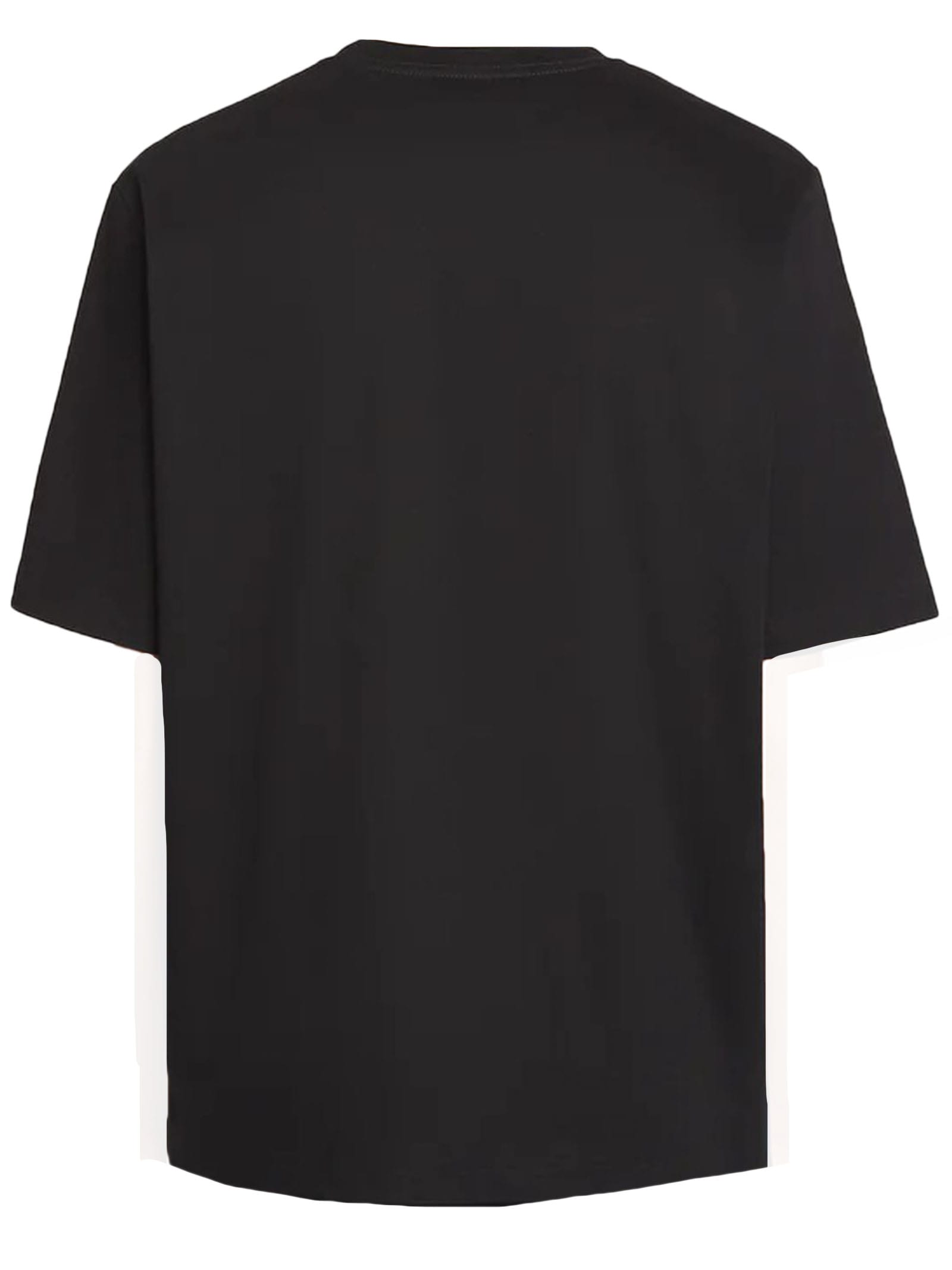 Shop Lanvin T-shirts And Polos Black