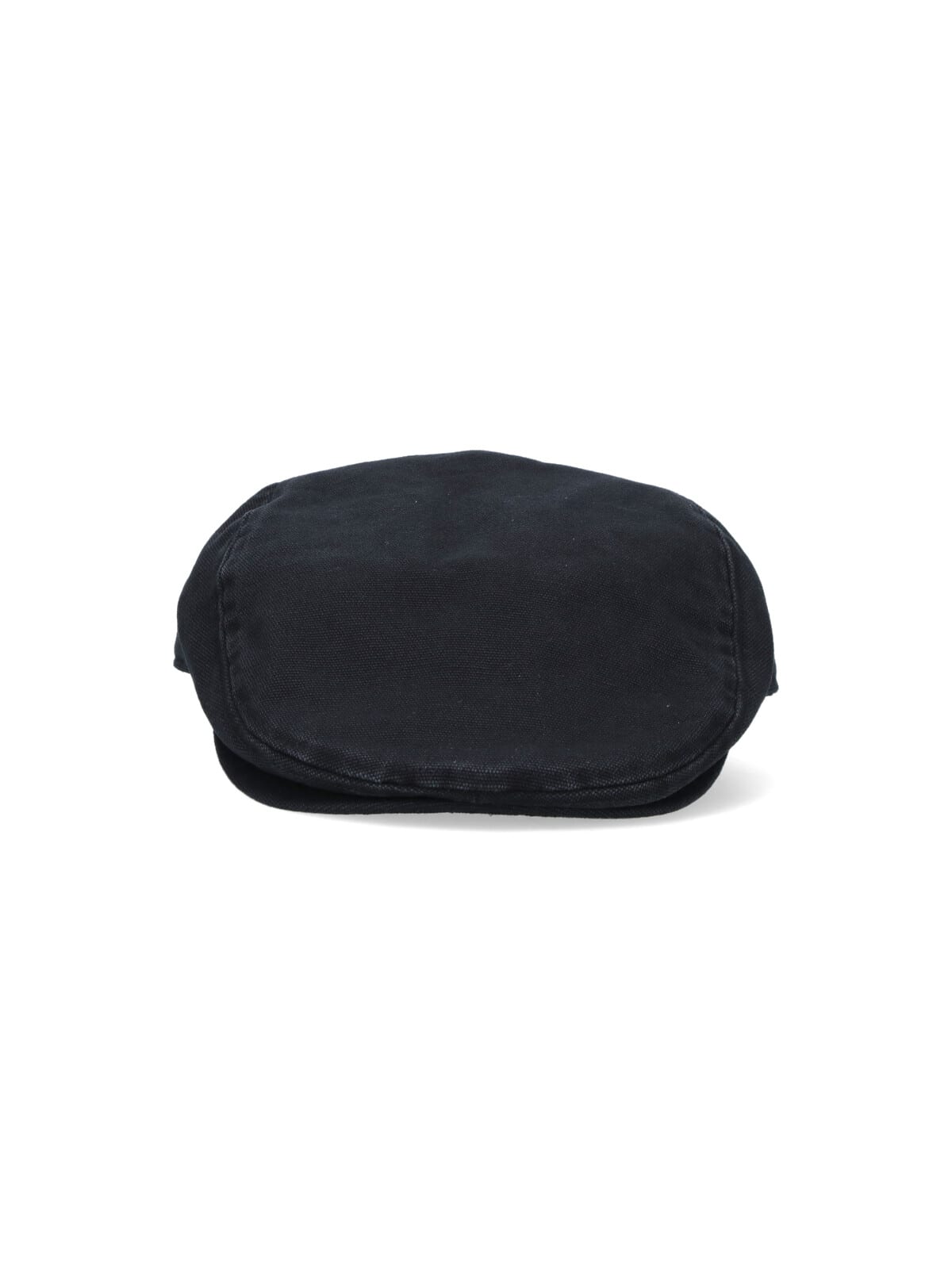 Carhartt Webster Logo-patch Baker Boy Hat In Black