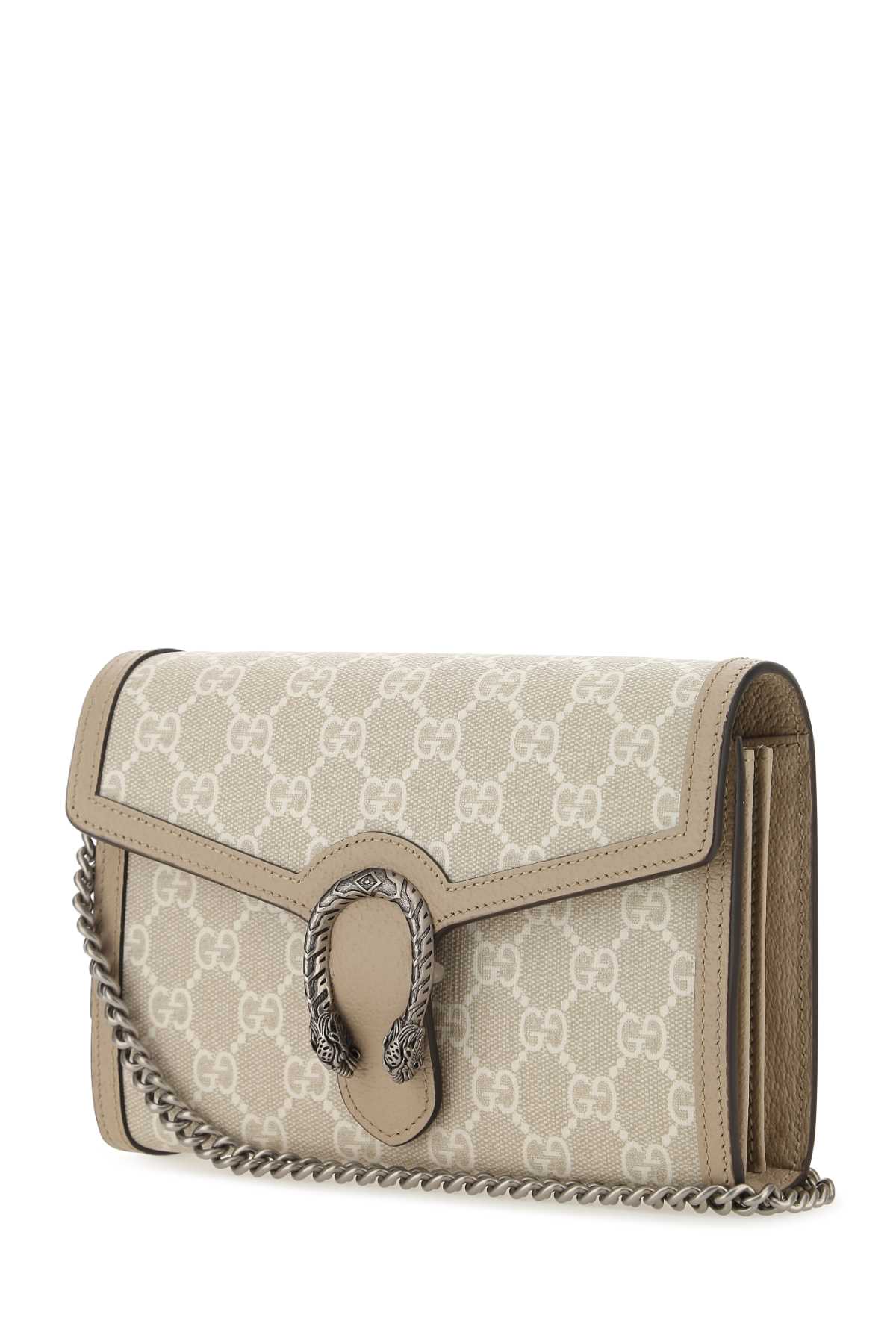 Shop Gucci Gg Supreme Fabric Dionysus Clutch In 9683