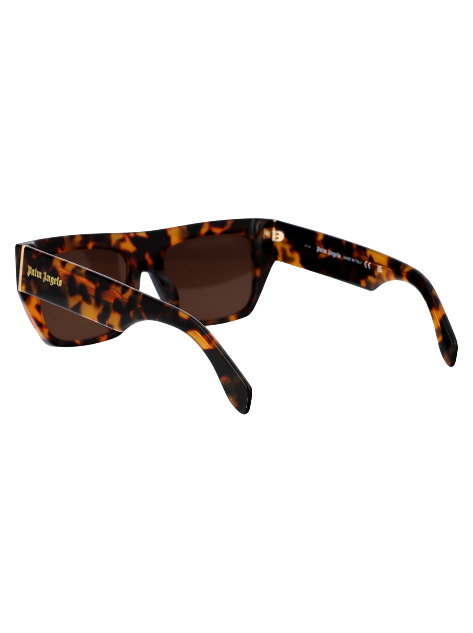 Shop Palm Angels Niland Sunglasses In 6064 Havana