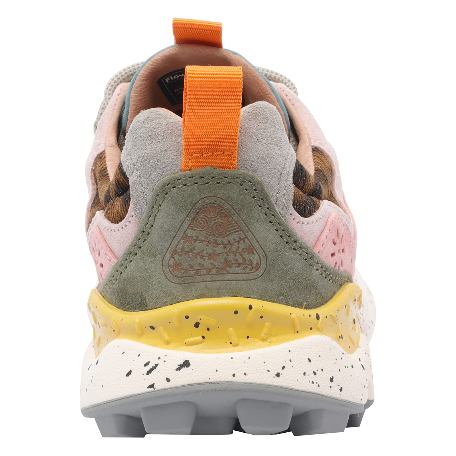 Flower Mountain Yamano 3 Sneakers In Suede And Technical Fabric In Multi
