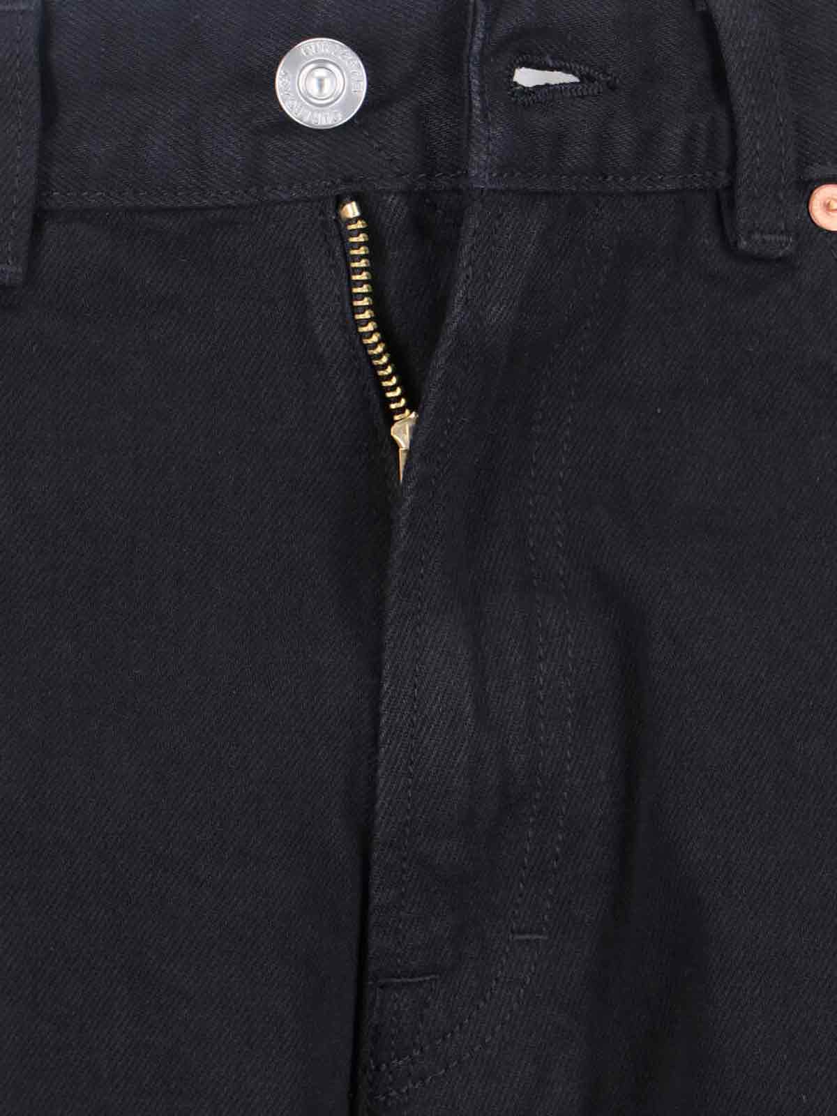 Our Legacy Straight Leg Five-pocket Trousers With Belt Loops In Black
