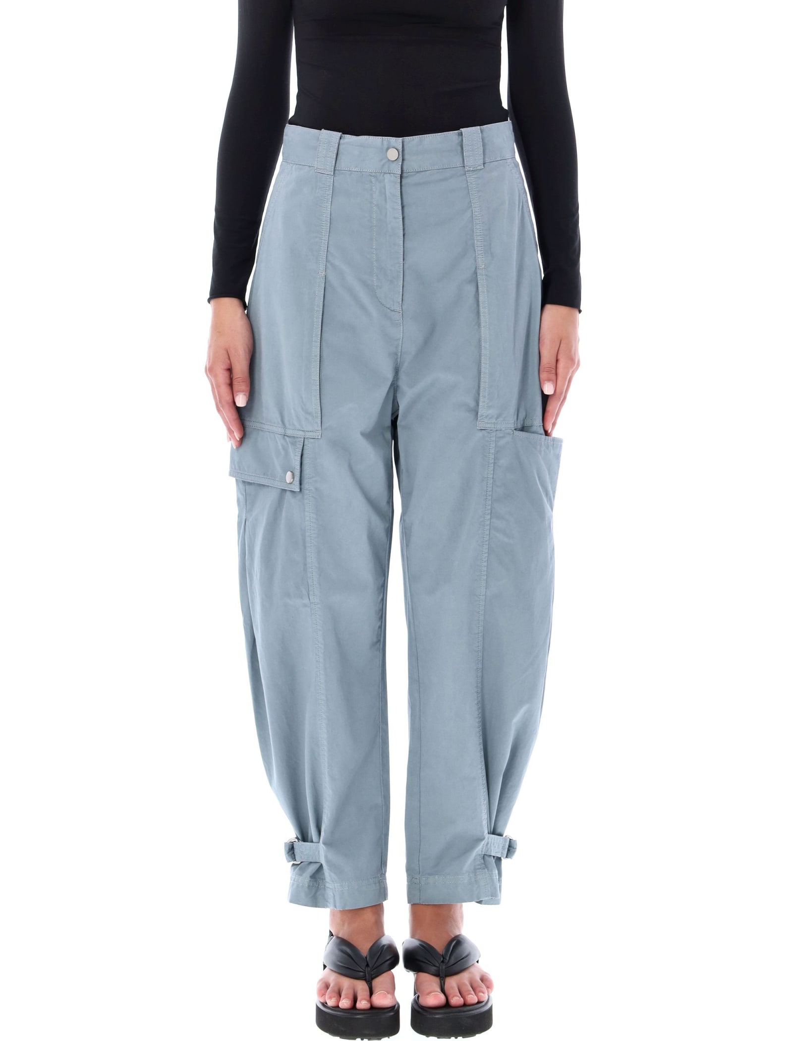 TORY BURCH COTTON CARGO PANTS