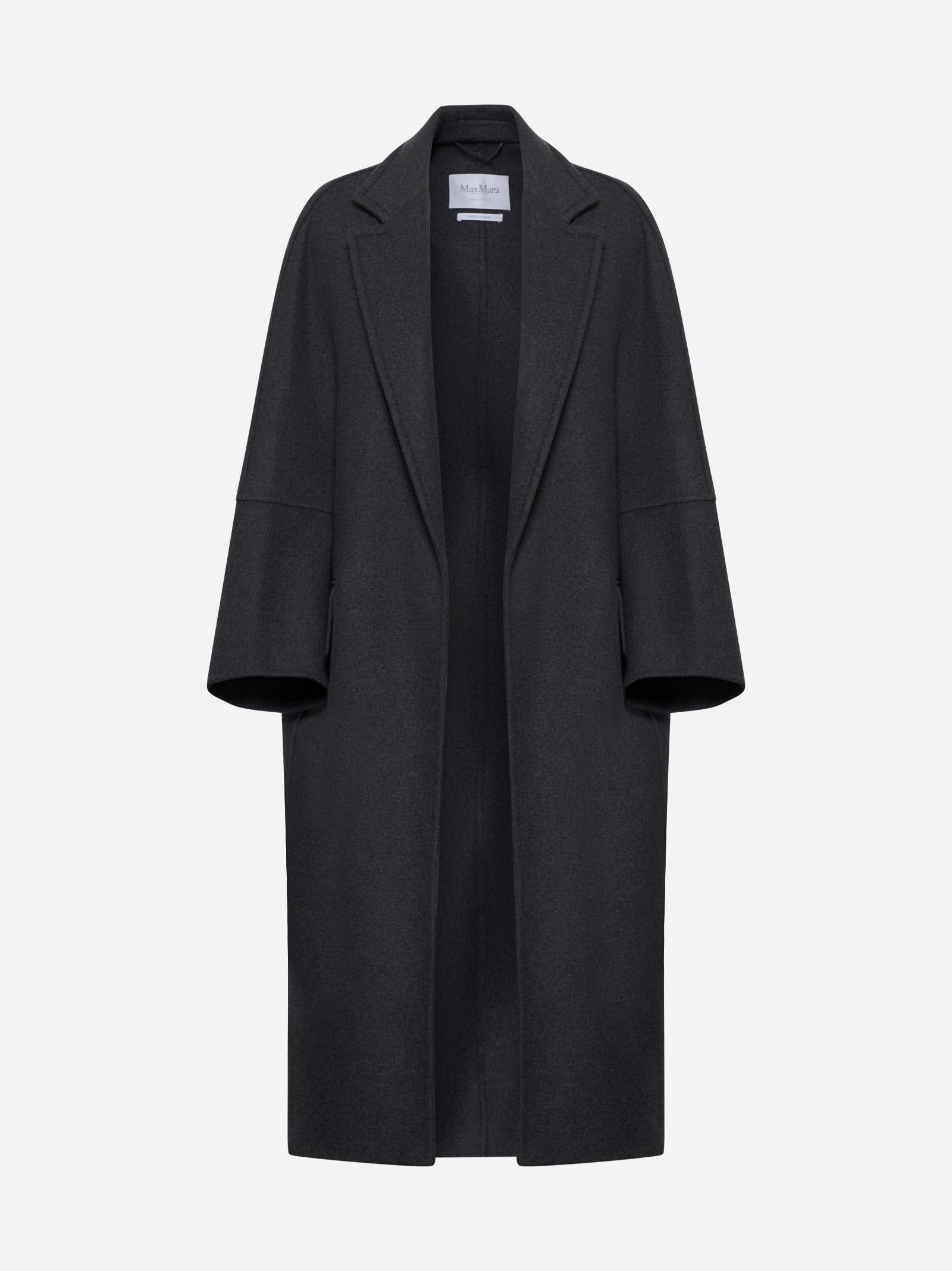 MAX MARA ASBURGO WOOL AND CASHMERE COAT 