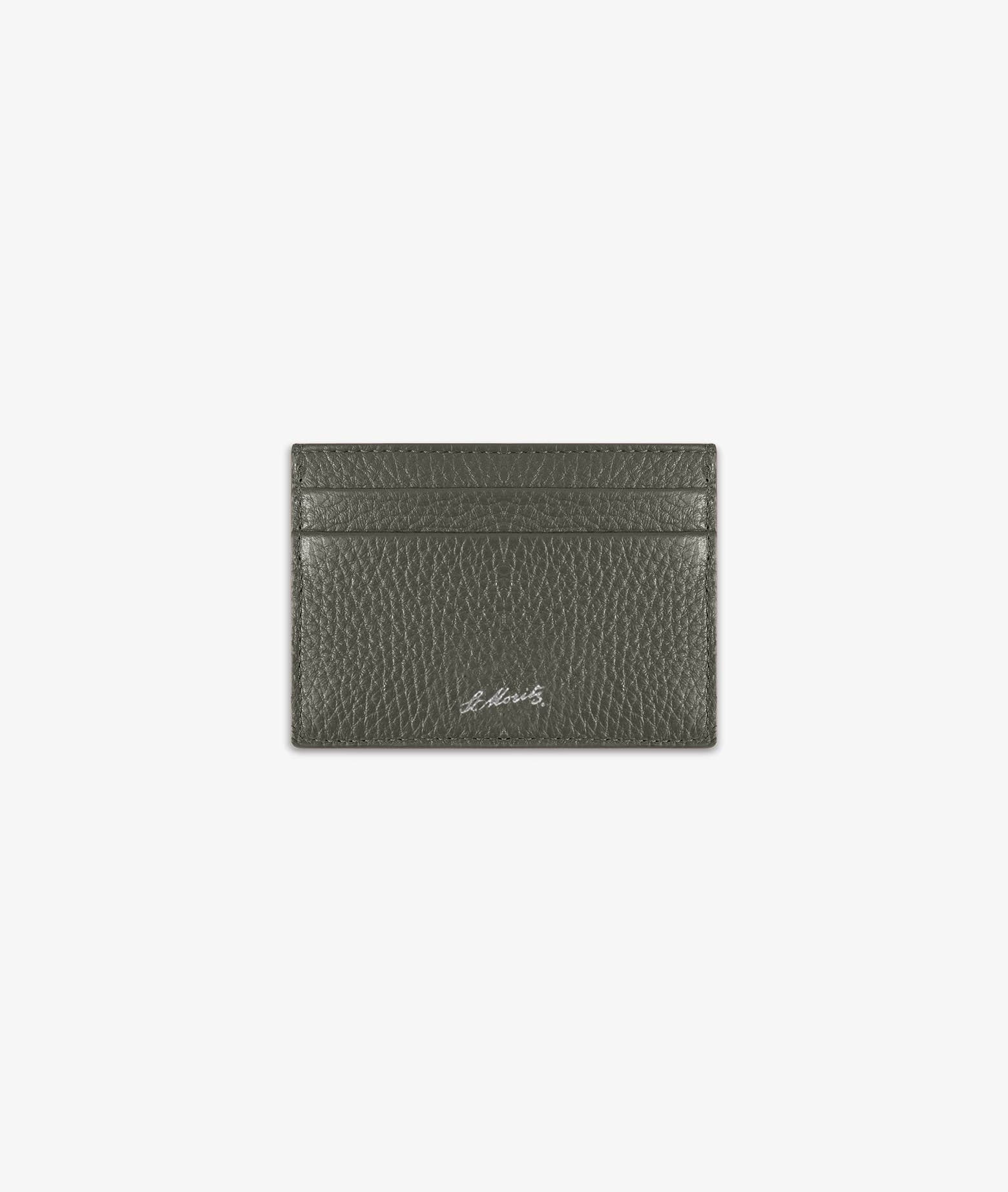 Larusmiani Horizontal Card Holder St.moritz Wallet In Brown