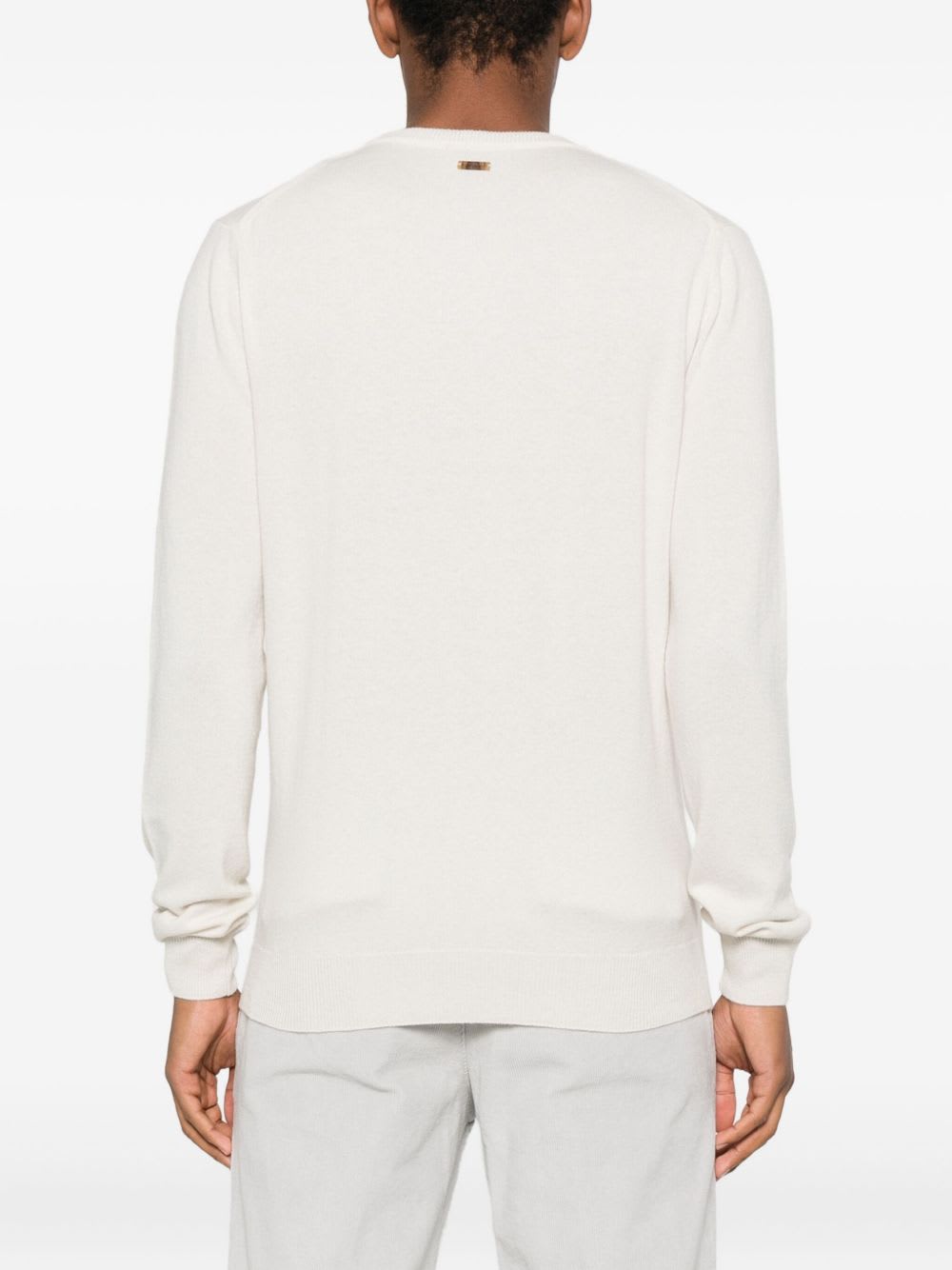 Corneliani Crewneck Sweater In Animal Print