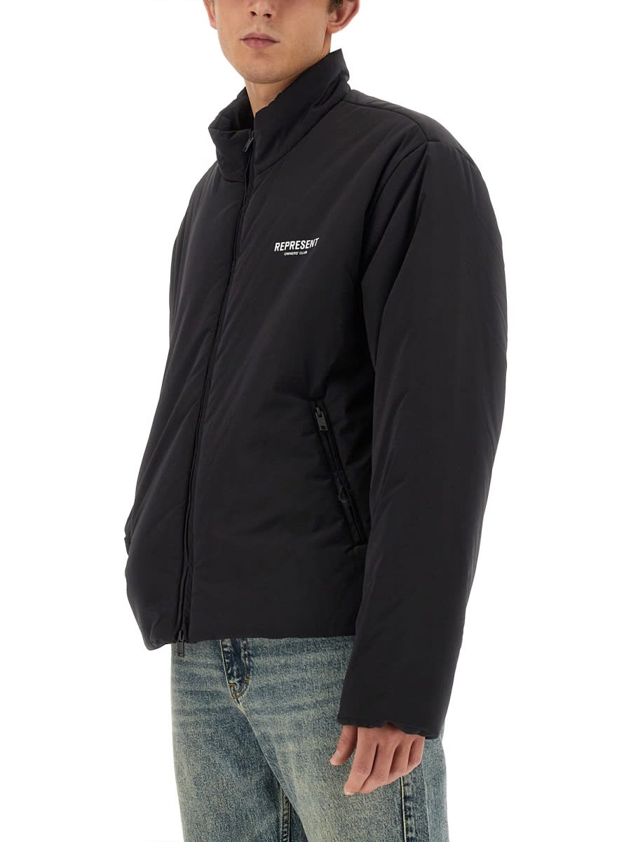 Shop Represent Owners Club Jacket In Black