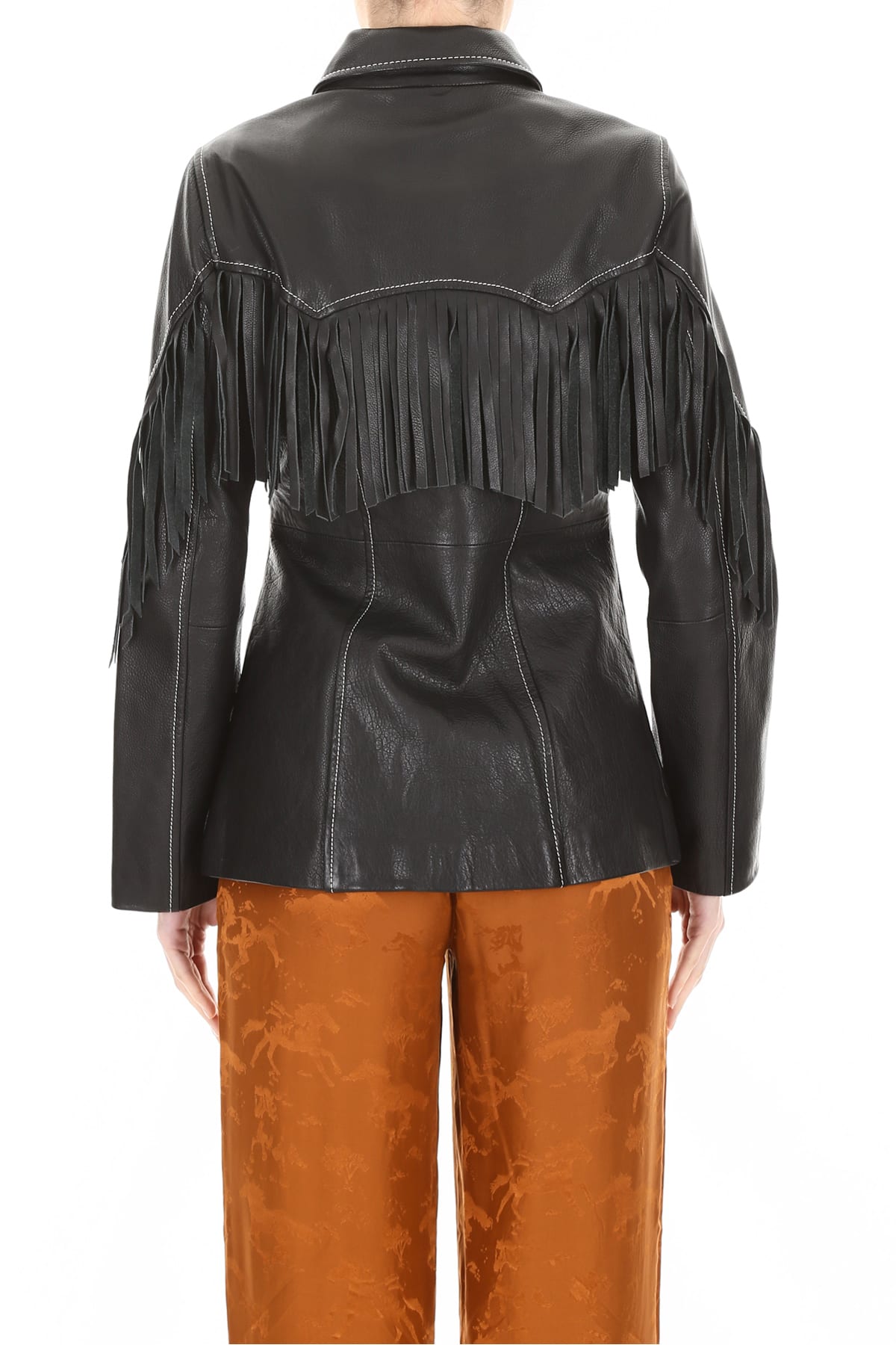 Ganni Heavy Leather Jacket