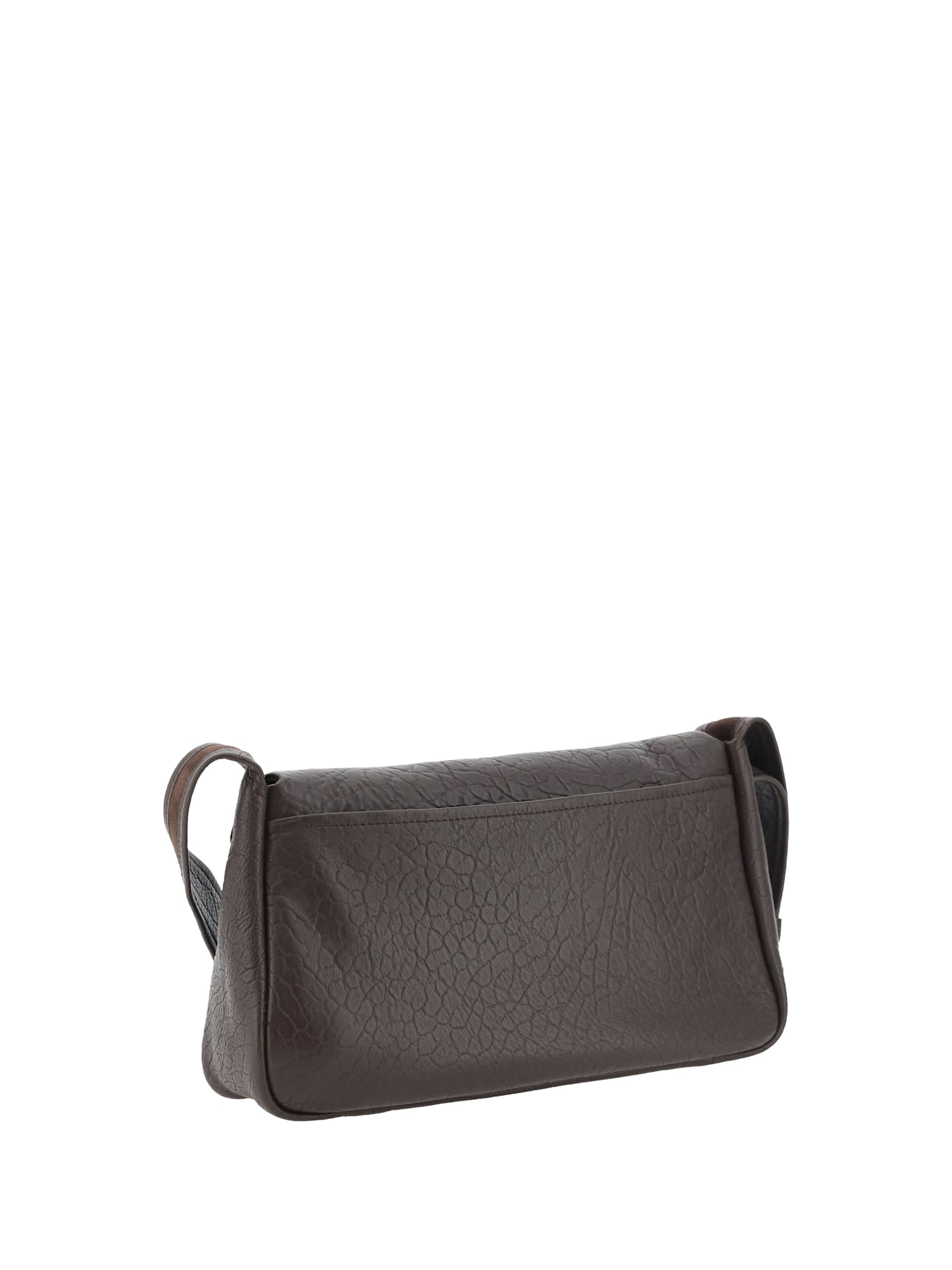 Shop Marni Shoulder Bag In Coffee