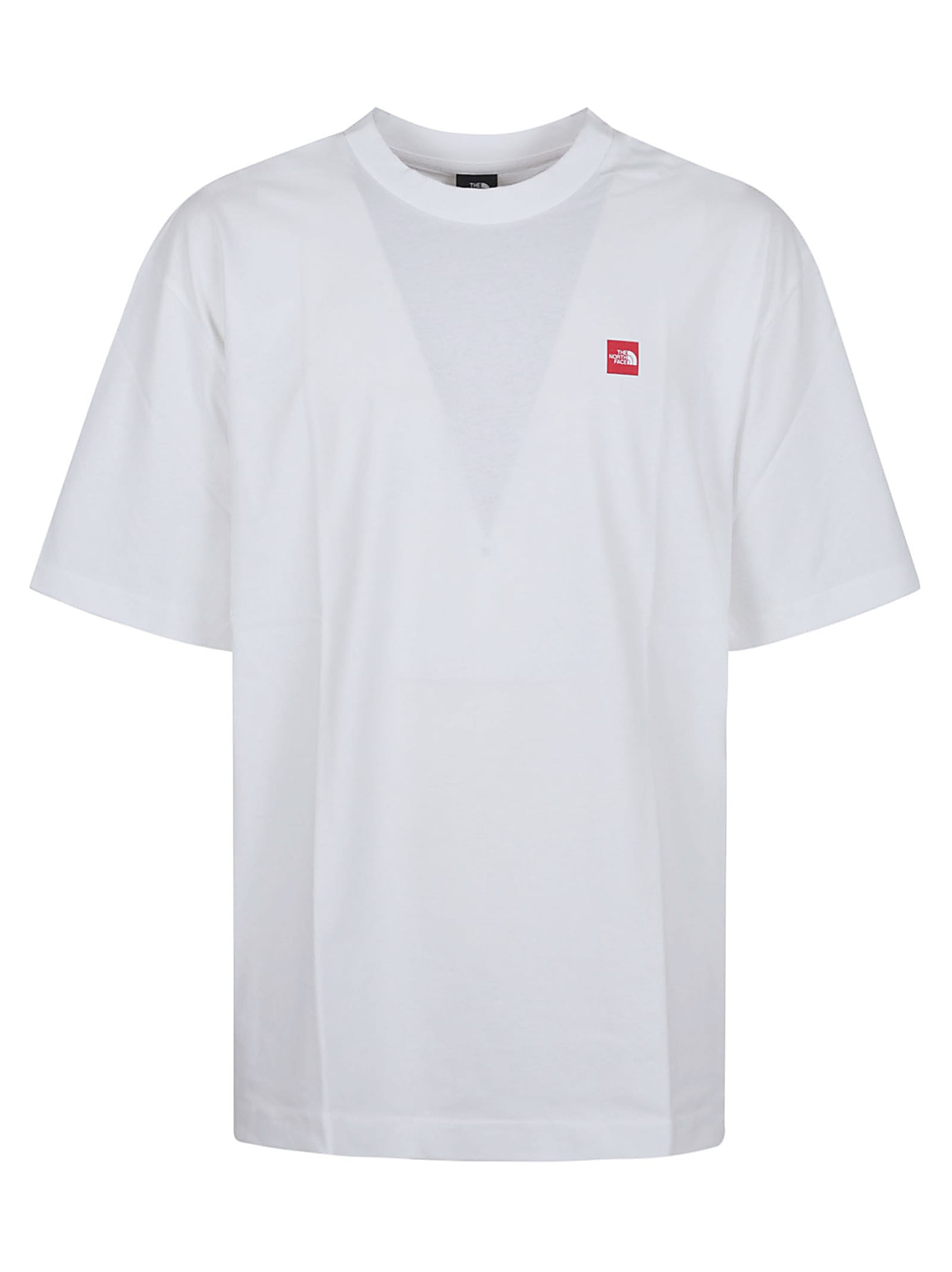 The North Face Axys Oversized T-shirt In White Dune