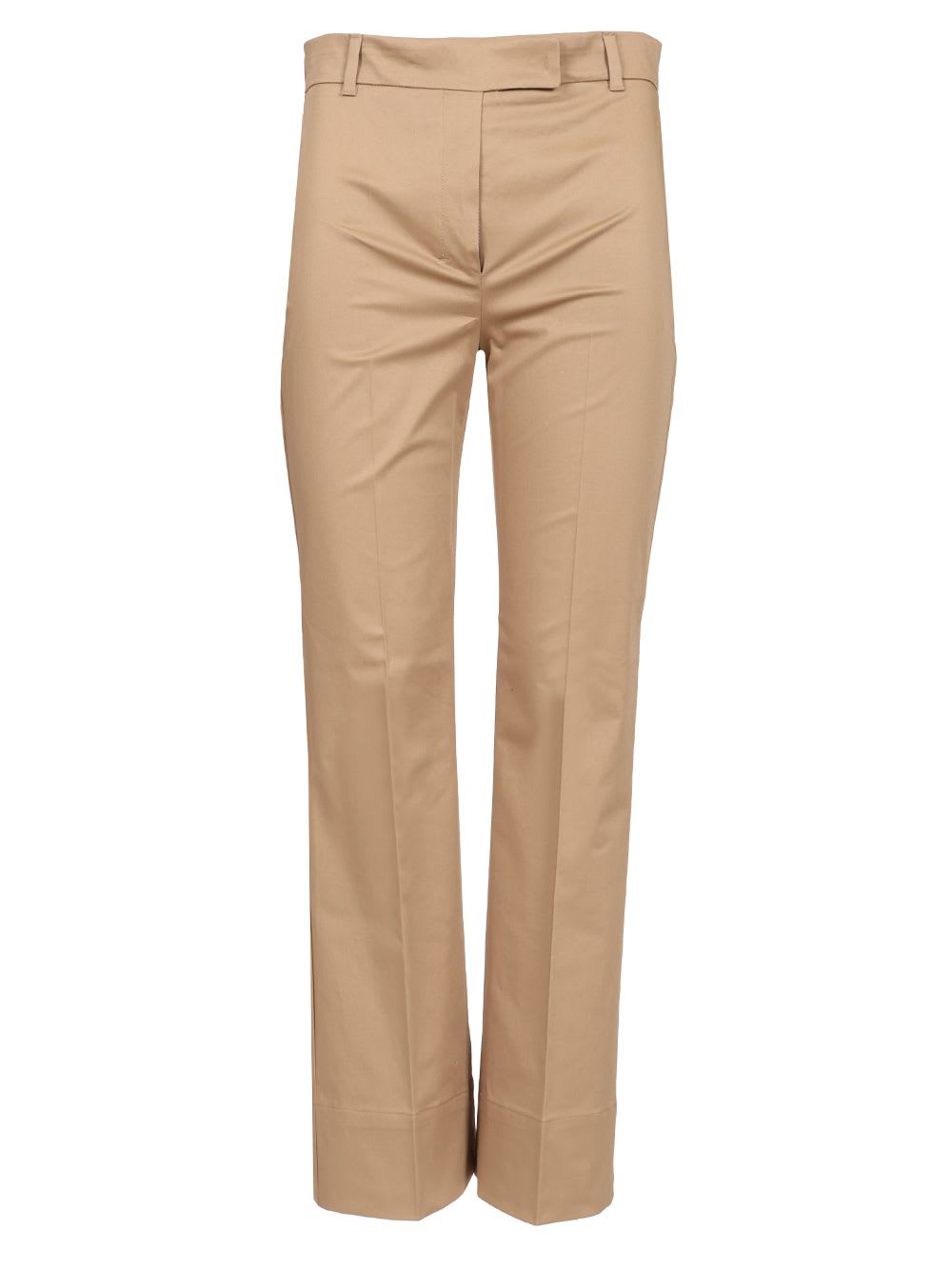 'S MAX MARA SKINNY SATIN TROUSERS