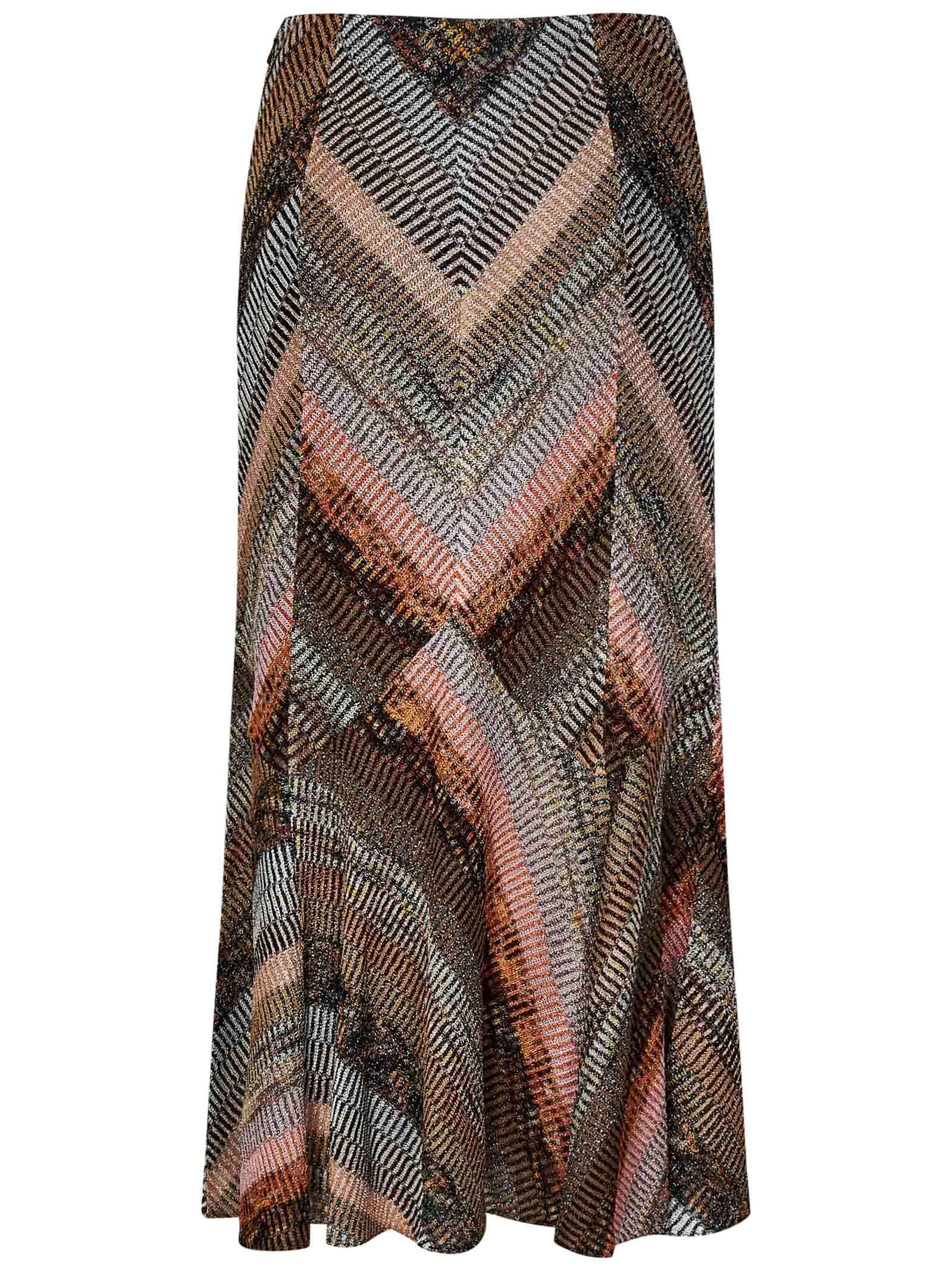 Shop Missoni Skirt In Multicolour