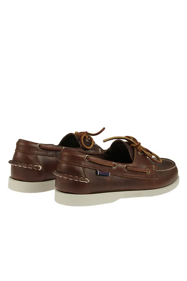 Sebago Docksides Portland Shoes In Cuoio