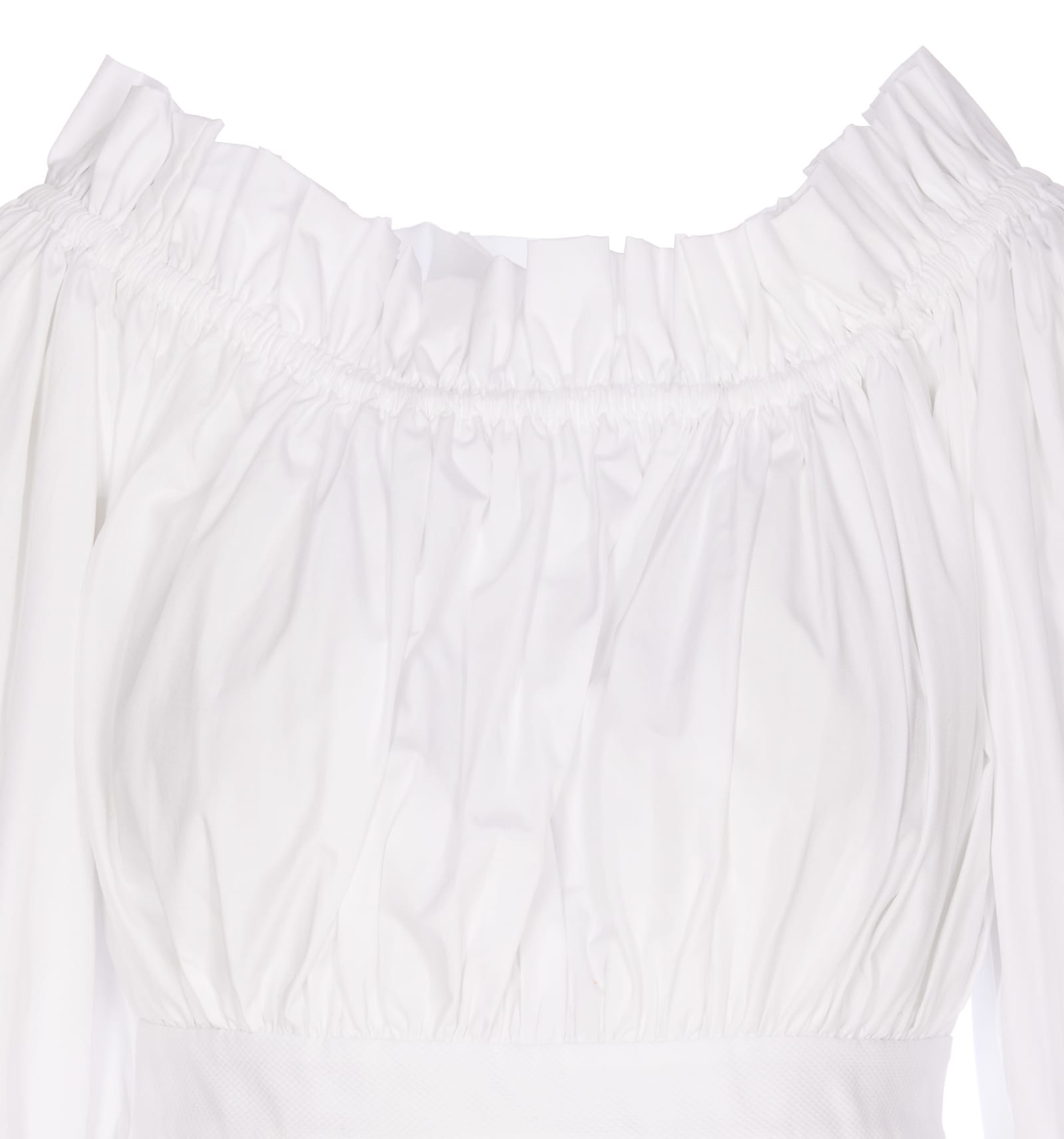 Shop Alexander Mcqueen Off Shoulder Top