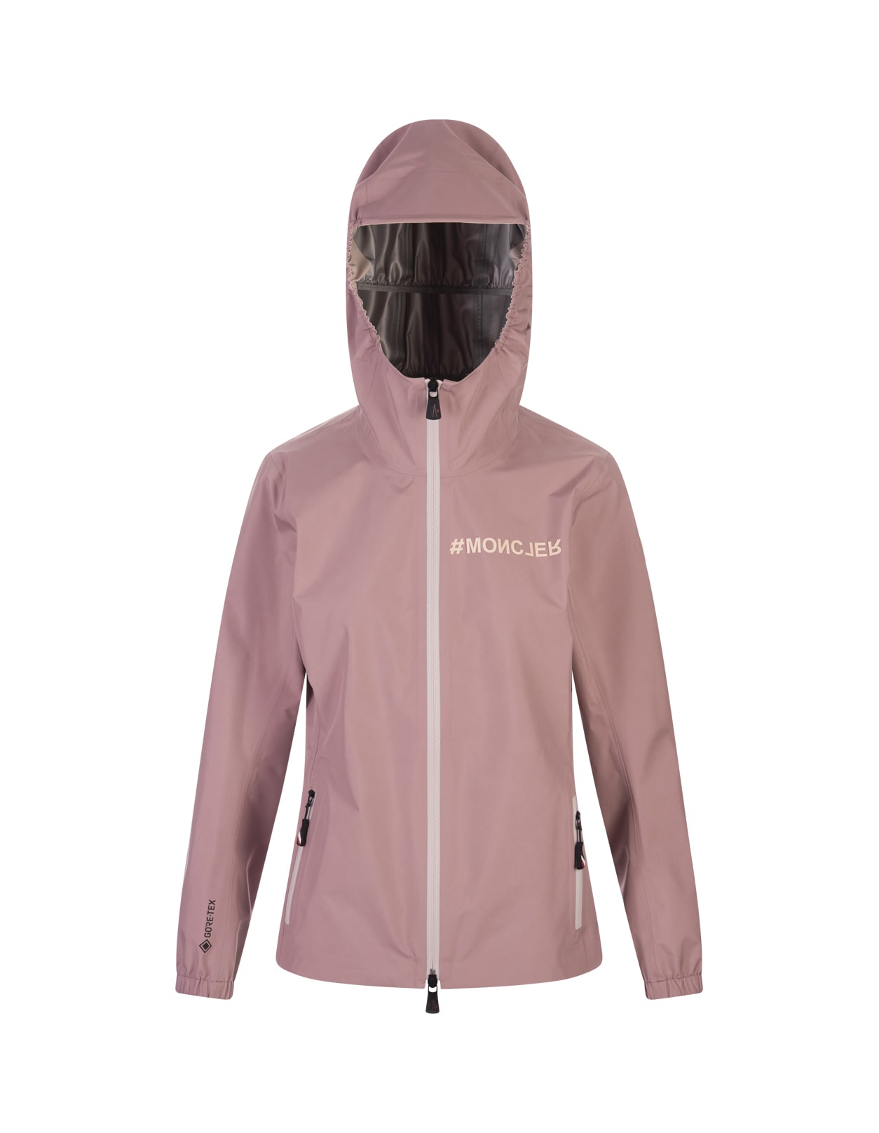 Moncler Light Pink Valles Hooded Jacket