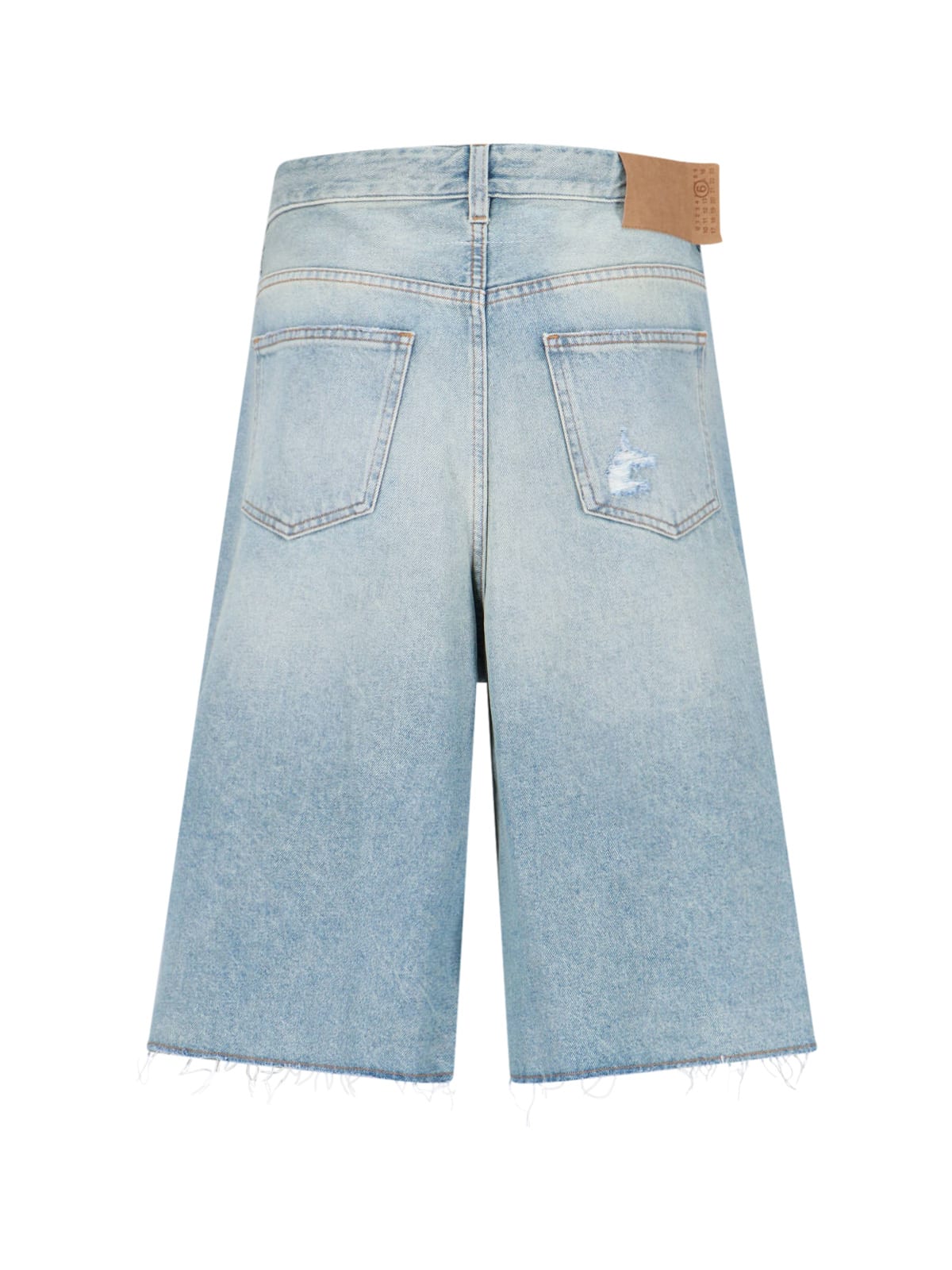 MM6 MAISON MARGIELA DENIM SHORTS 
