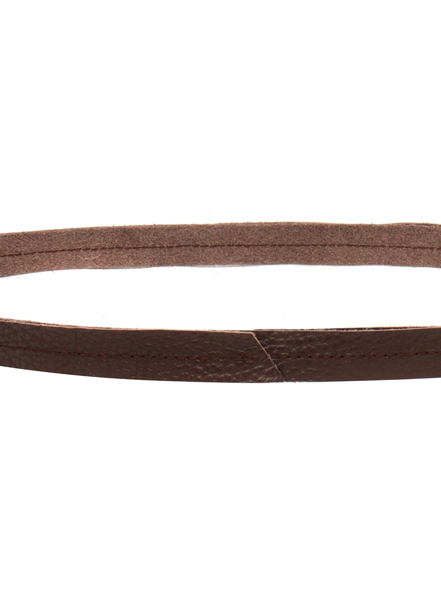 Shop Antonelli Thin Belt In Brown