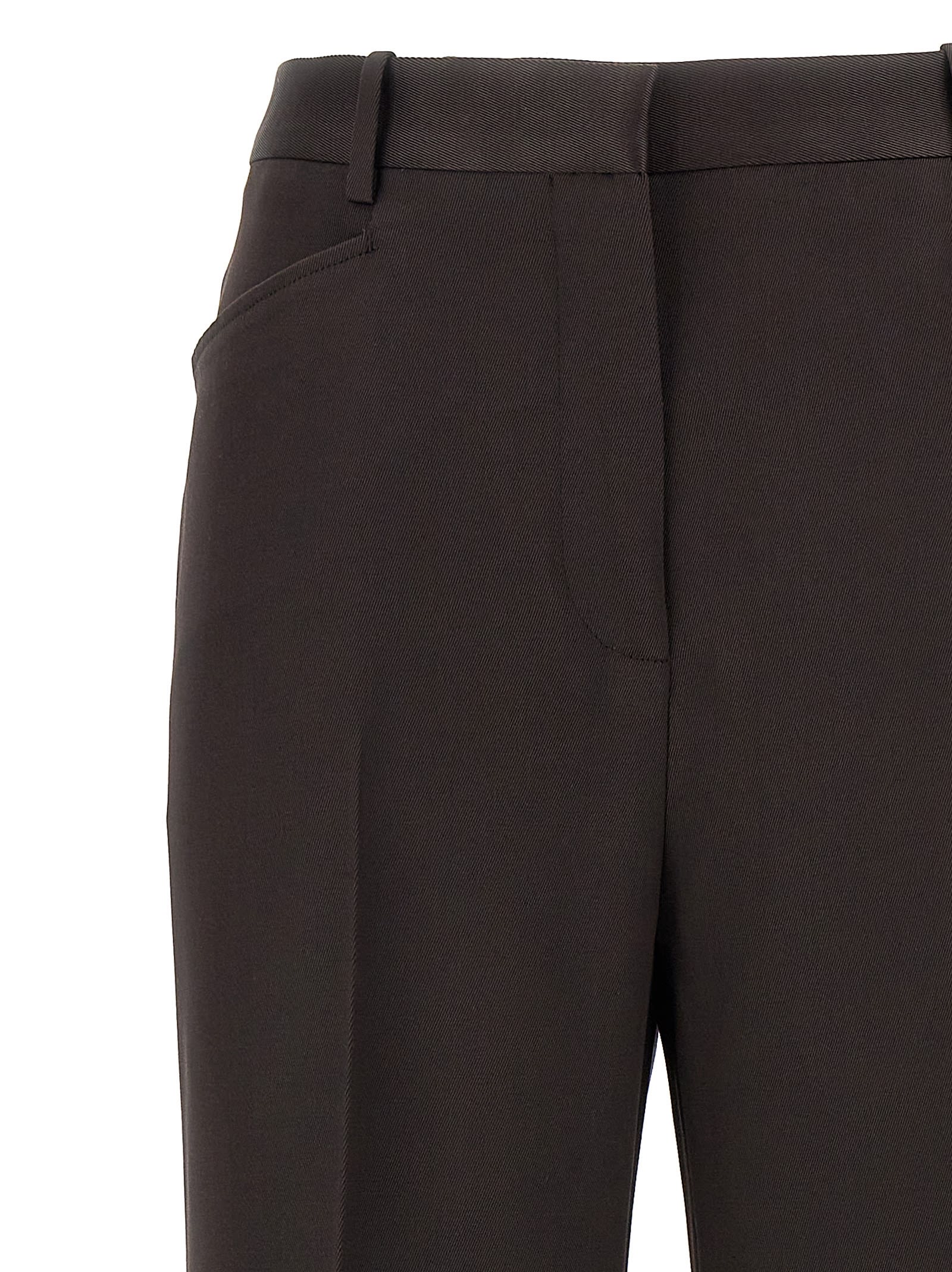 Shop Tom Ford Twill Pants In Brown