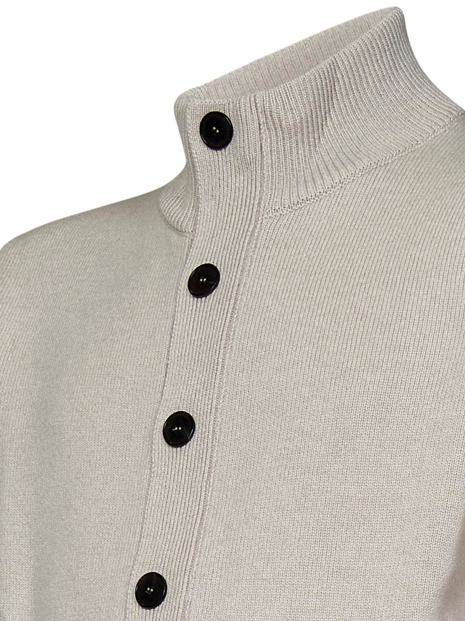 Shop Brioni Cardigan In Beige