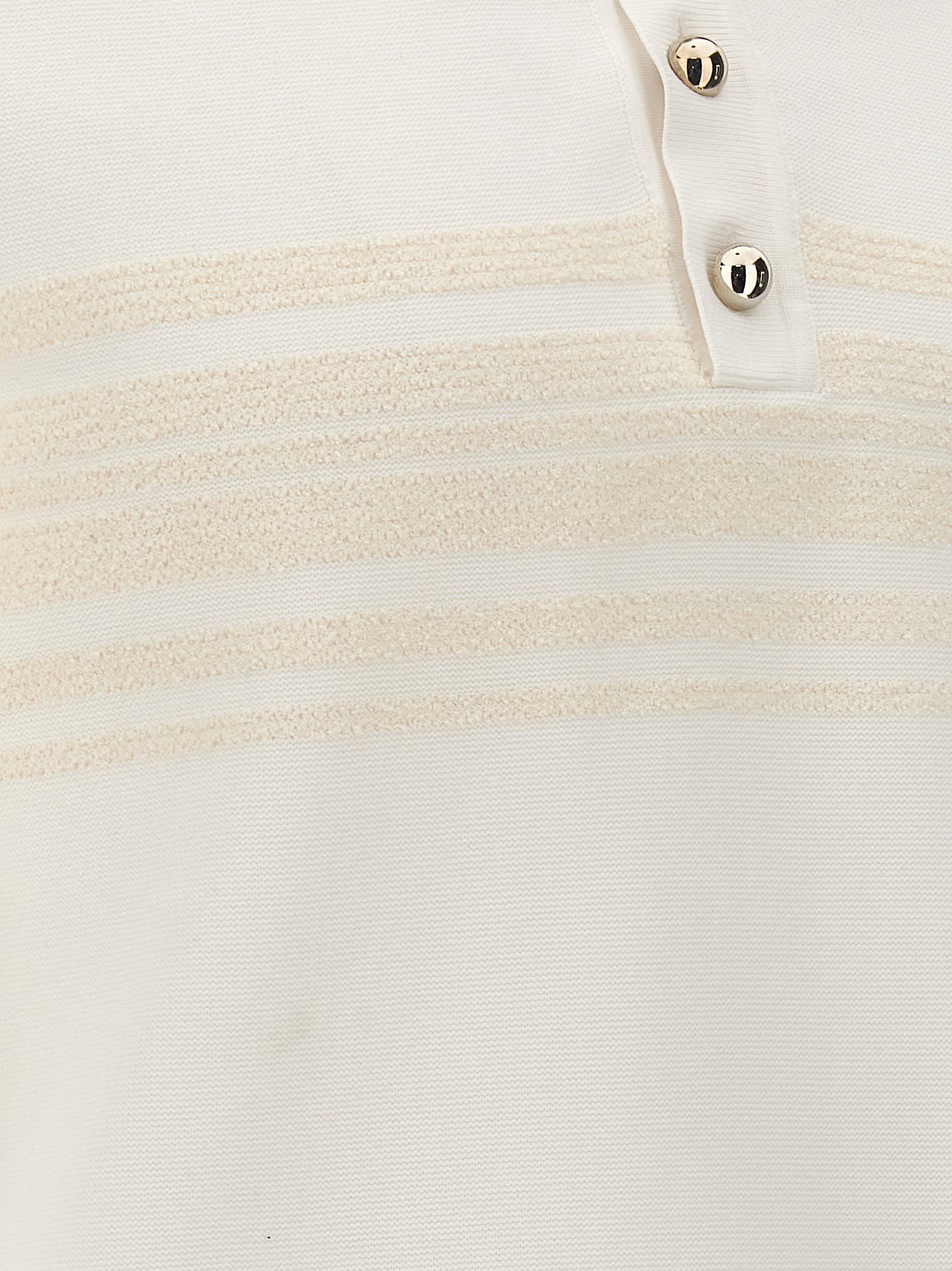 Shop Wales Bonner Dawn Polo Shirt In White