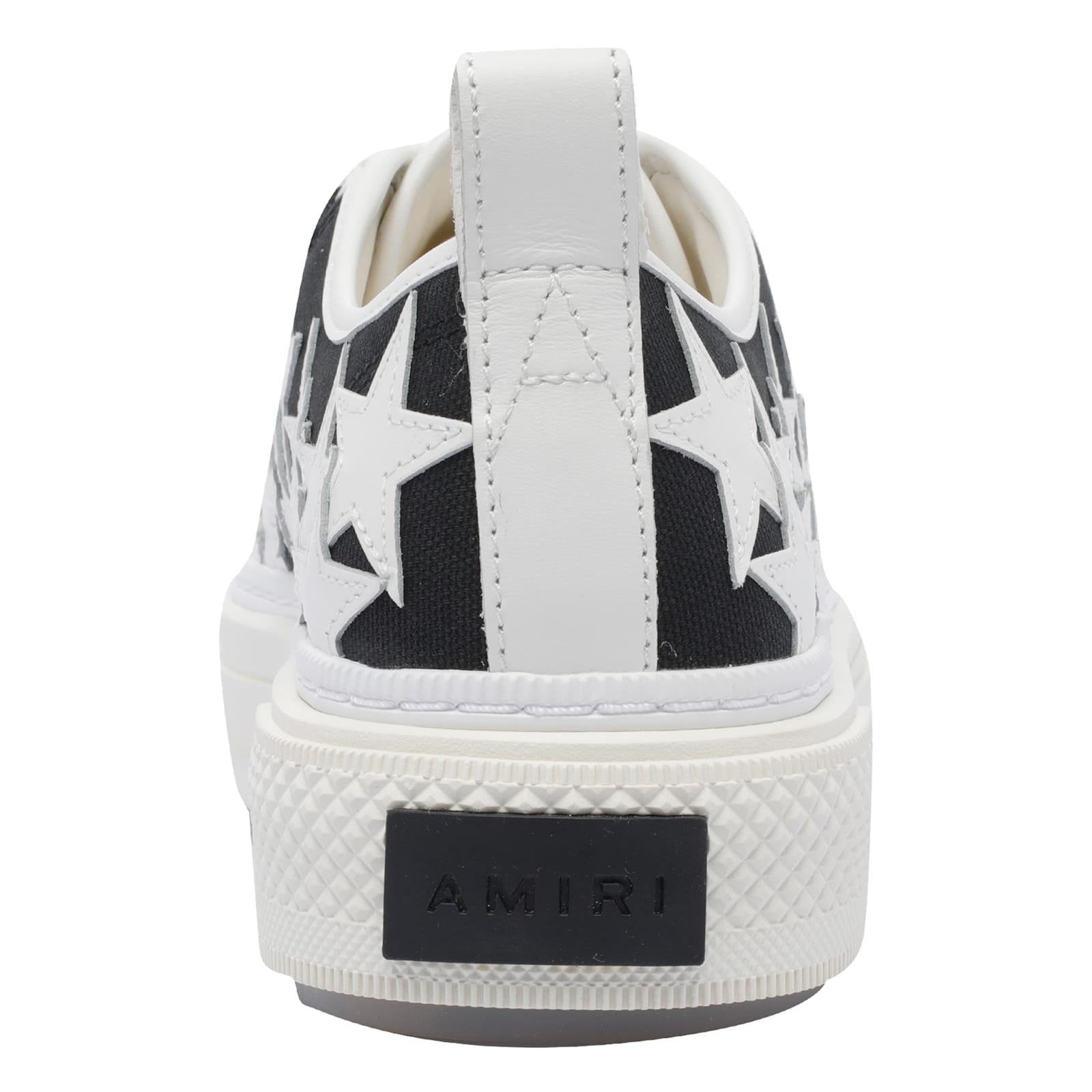 Amiri Star Pattern Rubber Sole Sneakers In White