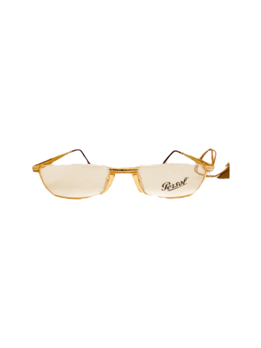 Shop Persol Lancester - Gold Sunglasses