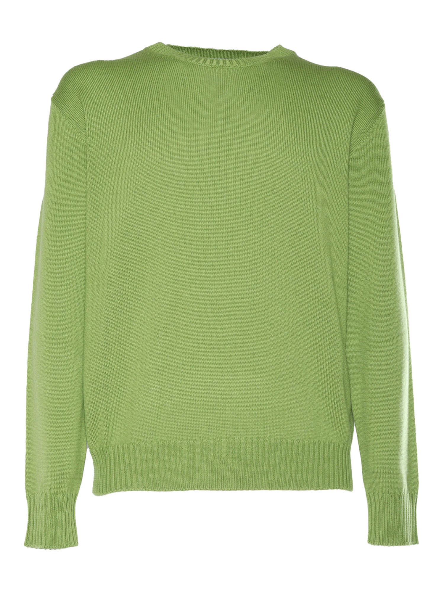 Shop Ballantyne R Neck Pullover In Green