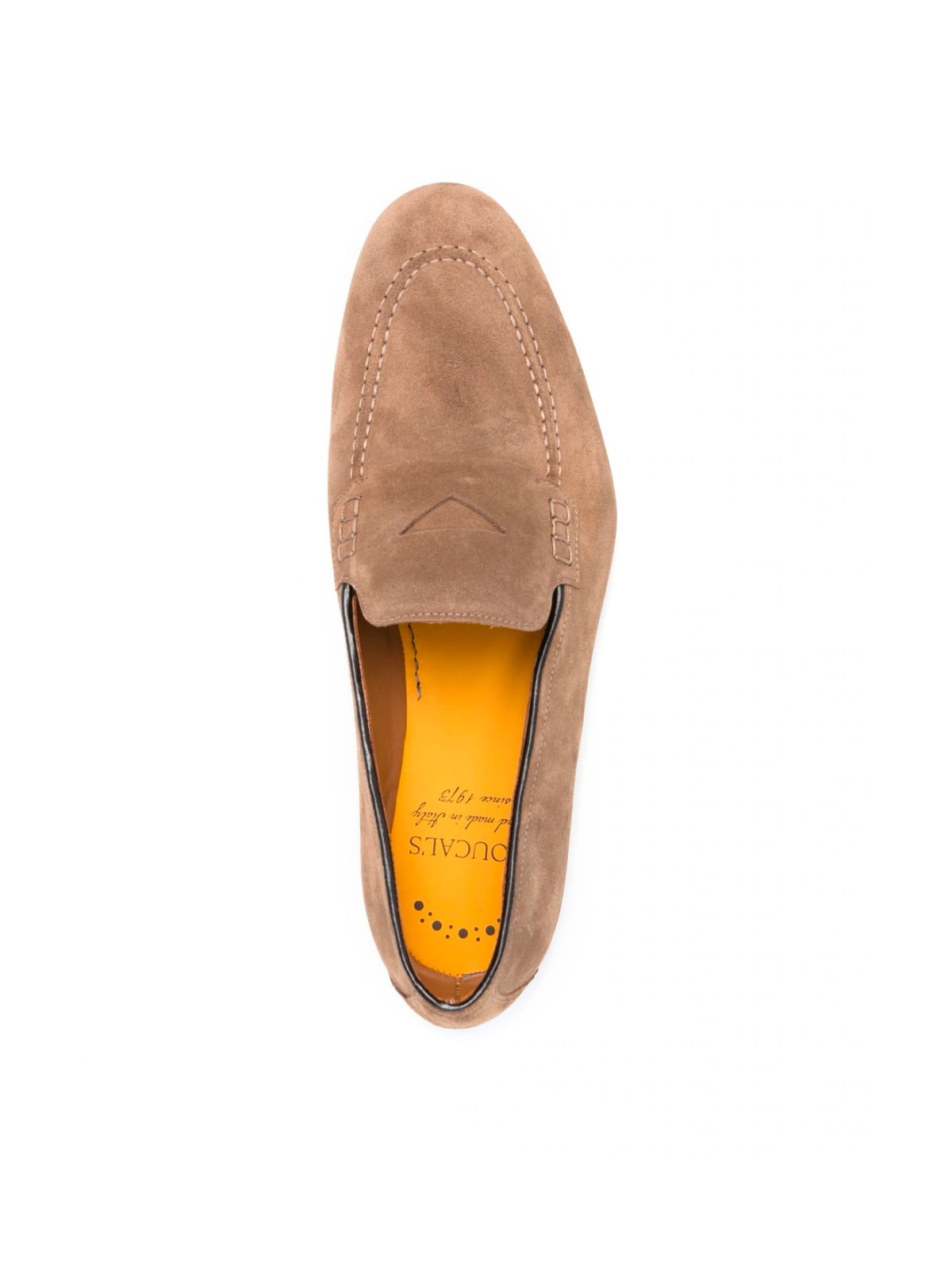 Shop Doucal's Adler Derby Shoes In Wash Palude