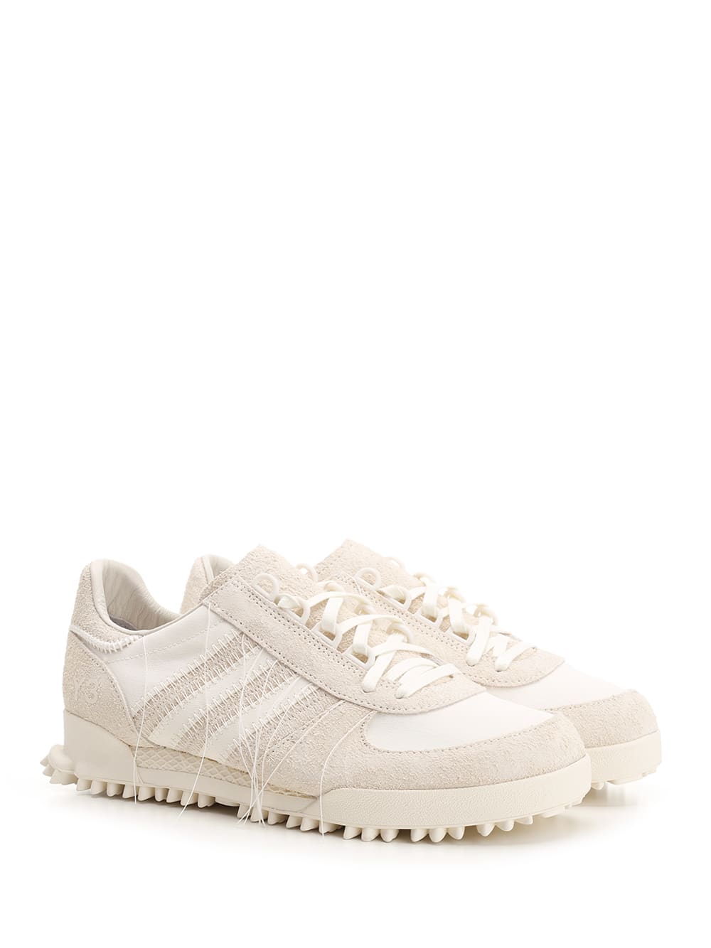 Shop Y-3 Marathon Tr Sneakers In White