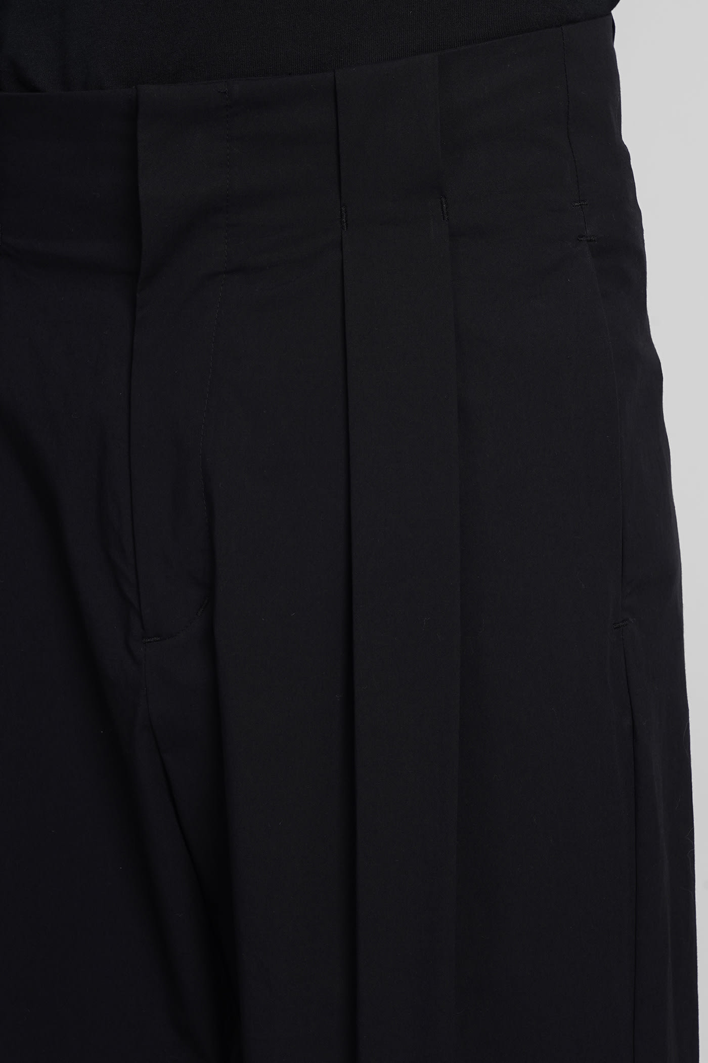 Shop Attachment Pants In Black Cotton