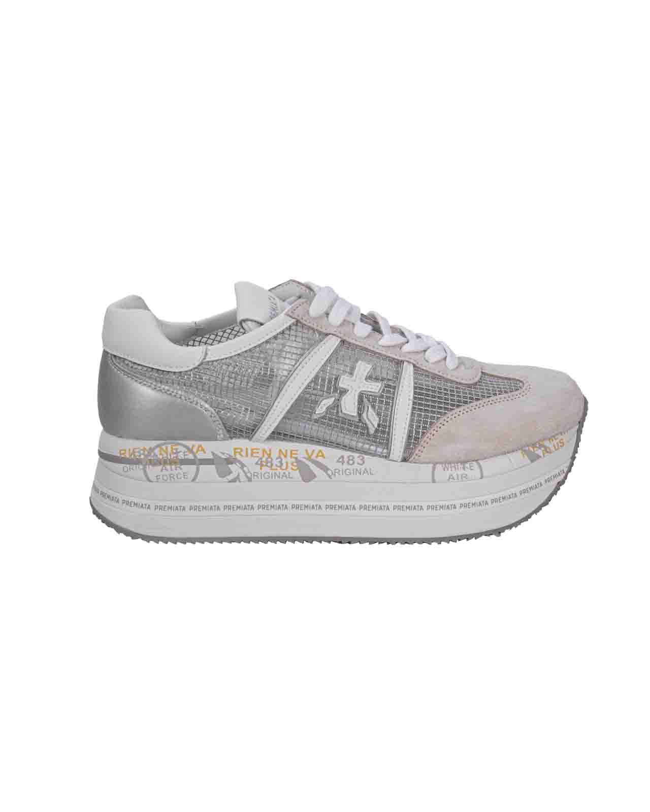 Premiata Flat Shoes Grey