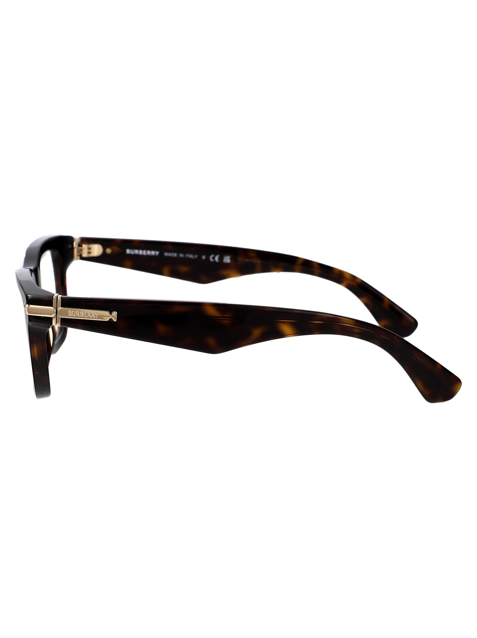 Shop Burberry Eyewear 0be2419 Glasses In Dark Havana