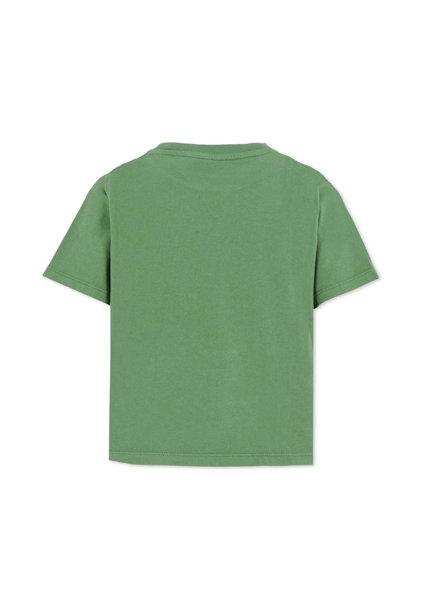 Zadig & Voltaire Green T-shirt For Kids With Logo In Green