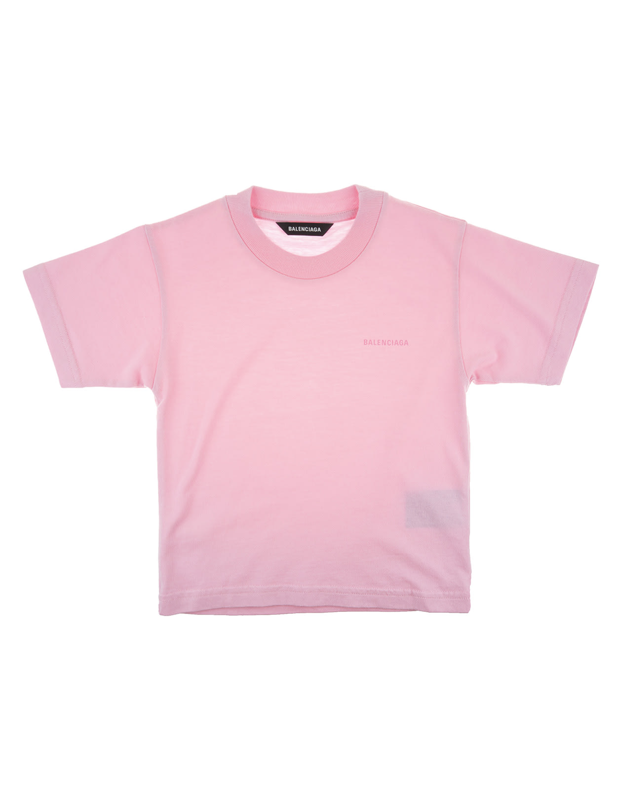 Unisex Kid Pink Balenciaga T-shirt