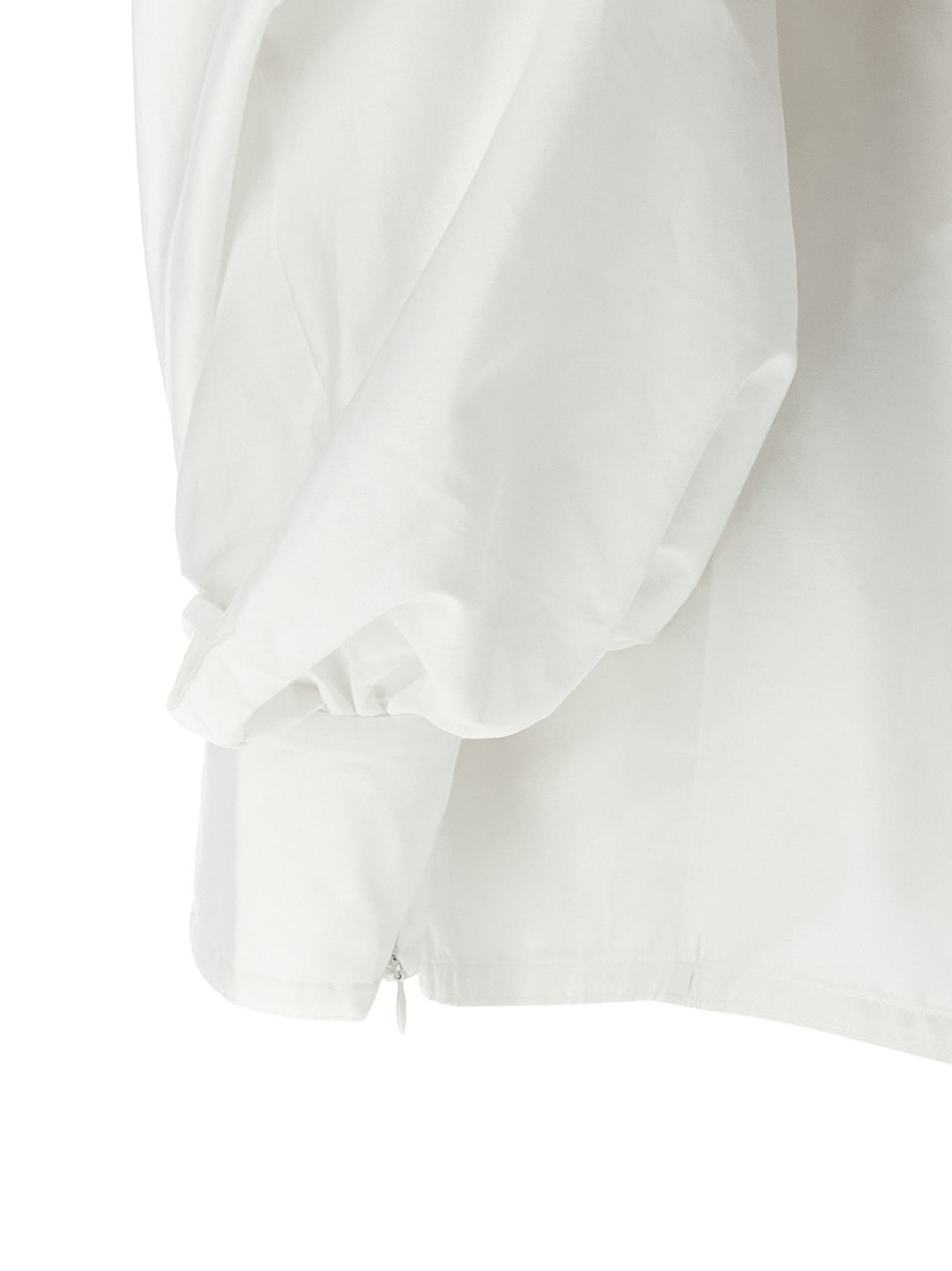 Zimmermann Hypnotic Pussybow Shirt And Blouse White In White