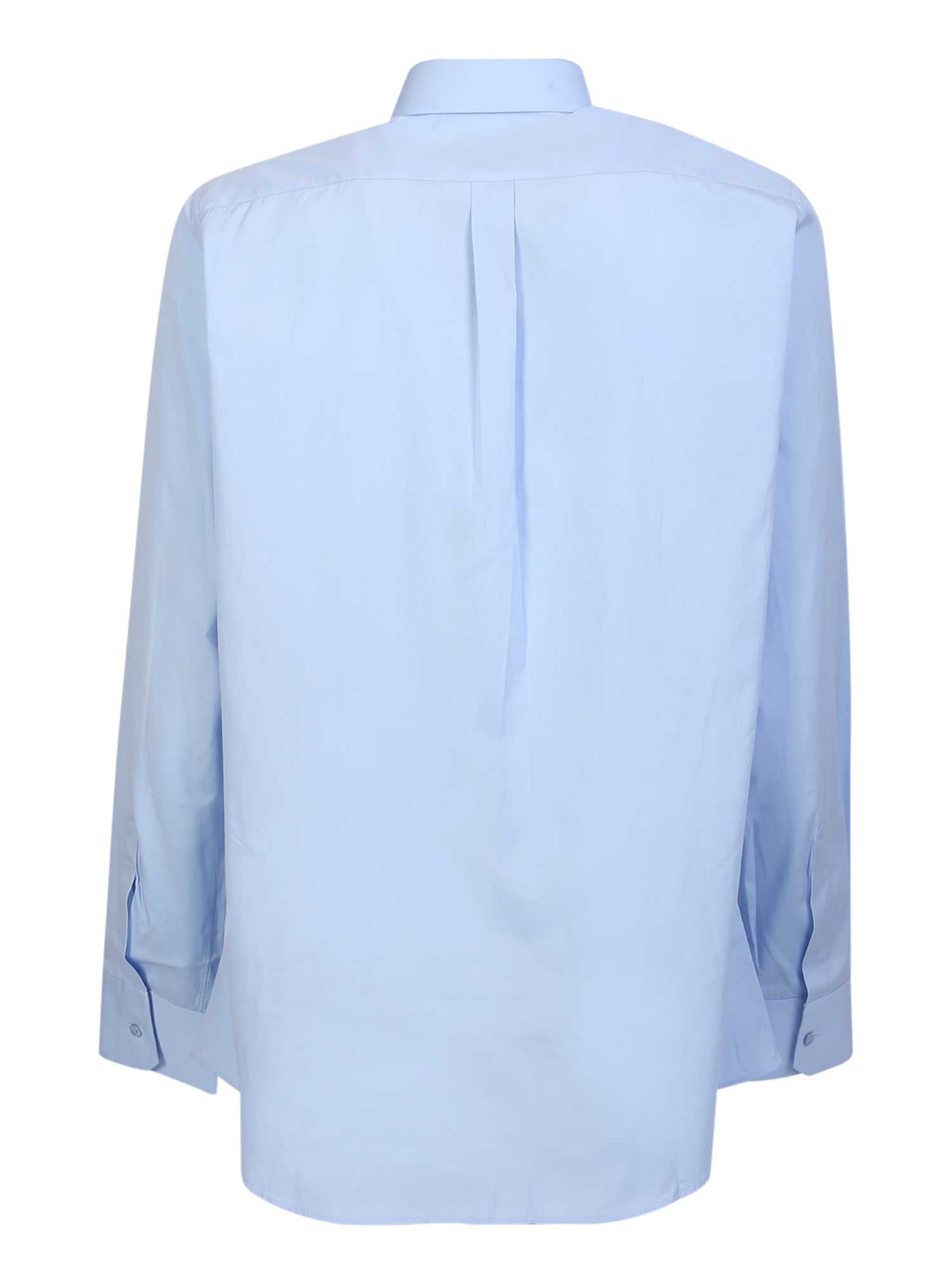 Shop Dolce & Gabbana Light Blue Essential Shirt