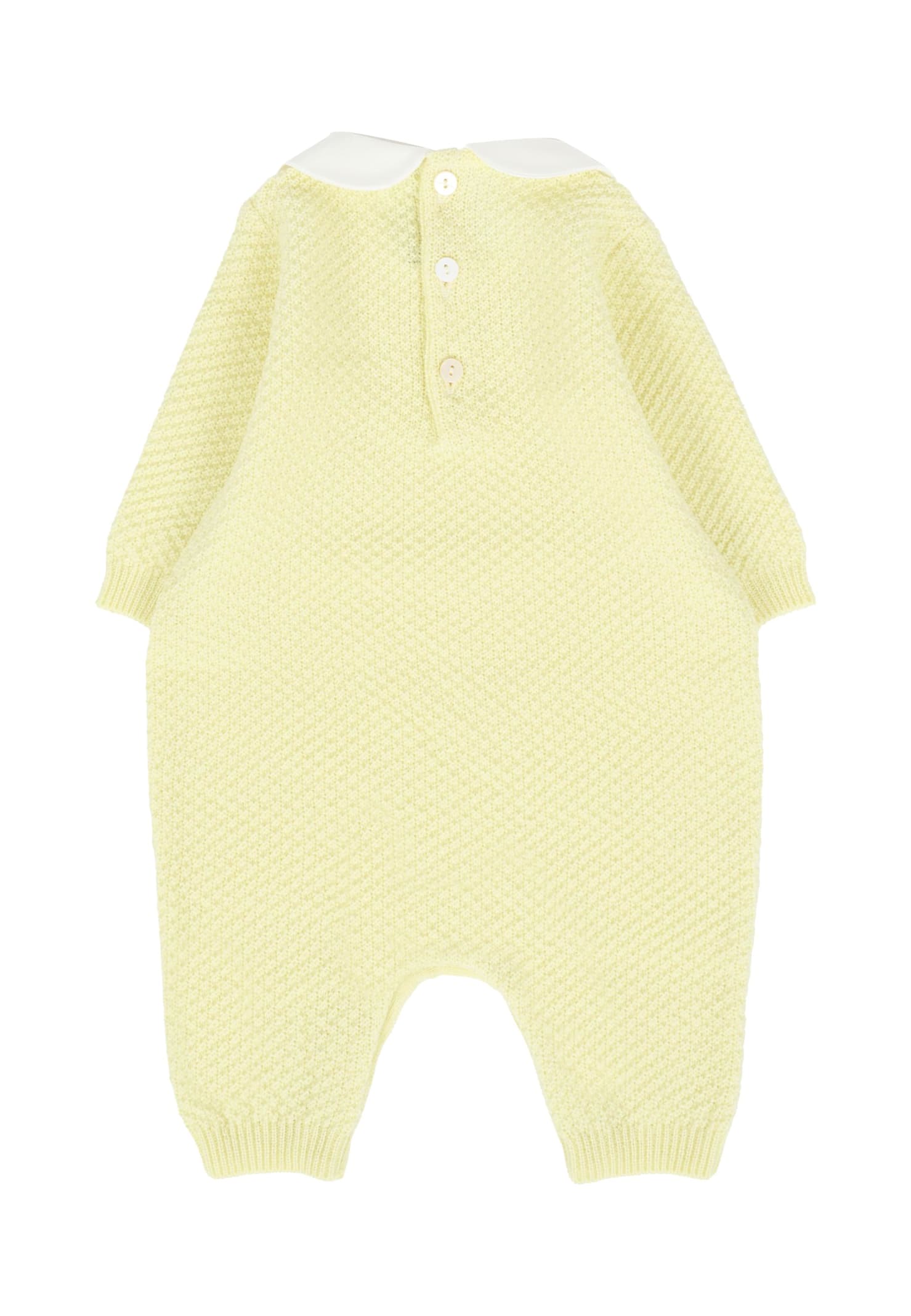 Little Bear Yellow Babygrow For Babykids In Yellow