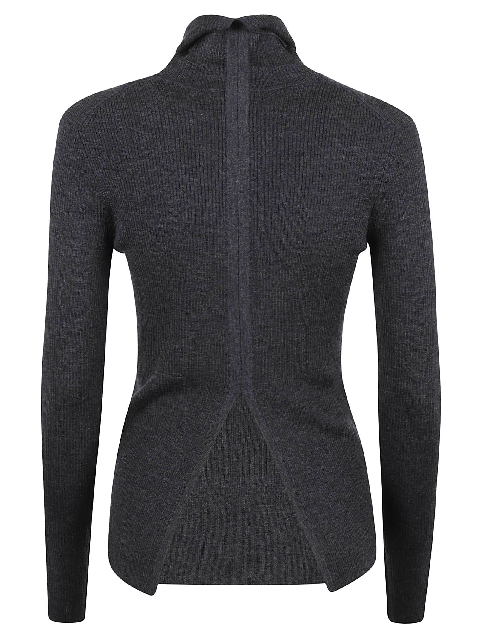 Shop P.a.r.o.s.h Leila Sweater In Grey