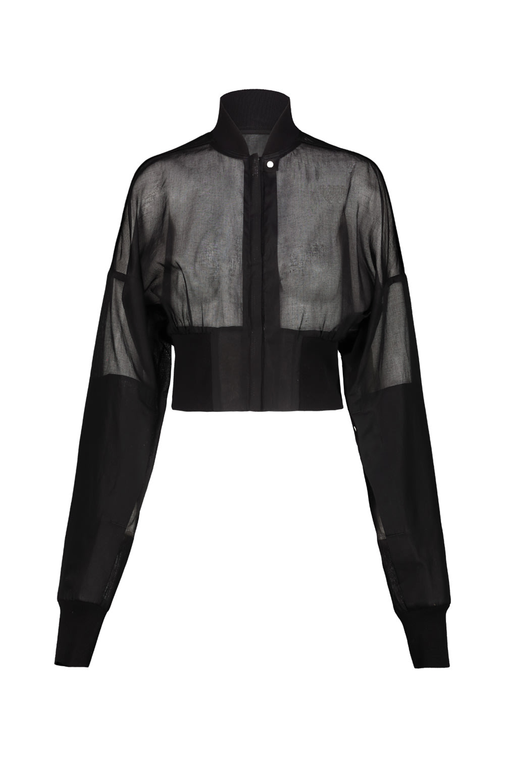 Rick Owens Collage Bomber In Black