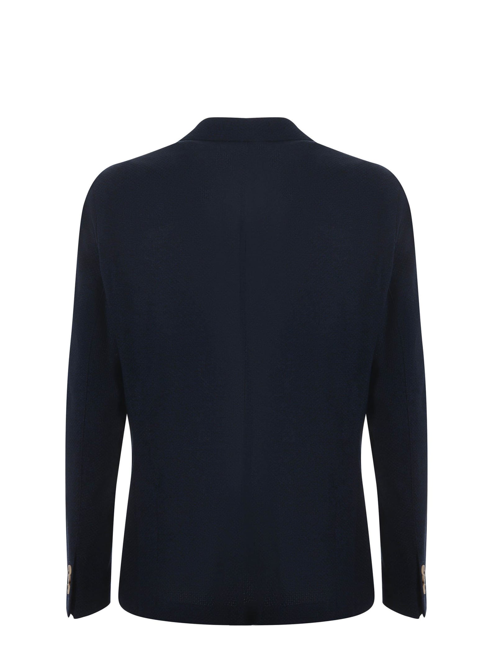 Shop Paoloni Jacket In Blue