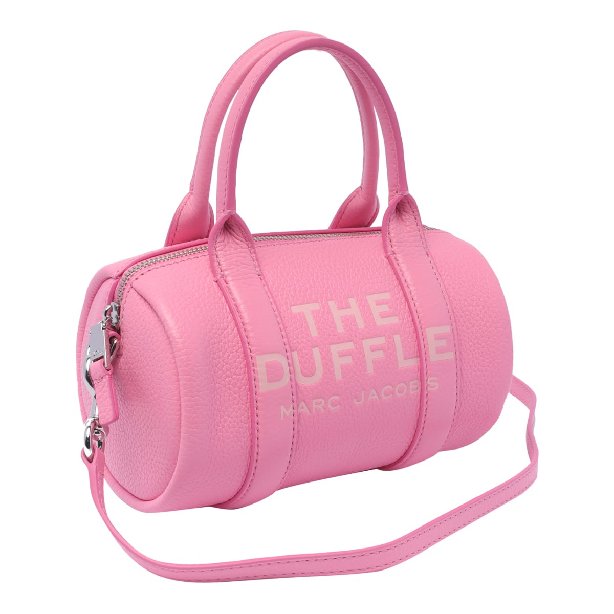 Shop Marc Jacobs The Mini Duffle Bag In Petal Pink