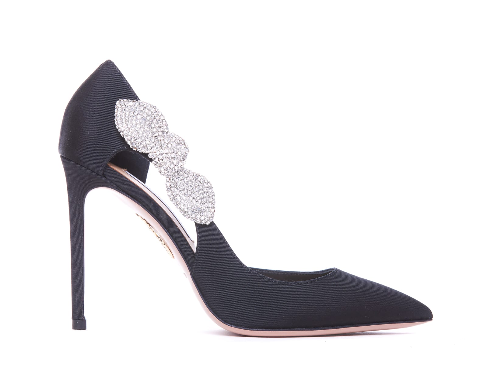 Shop Aquazzura Very Bow Pumps In Black