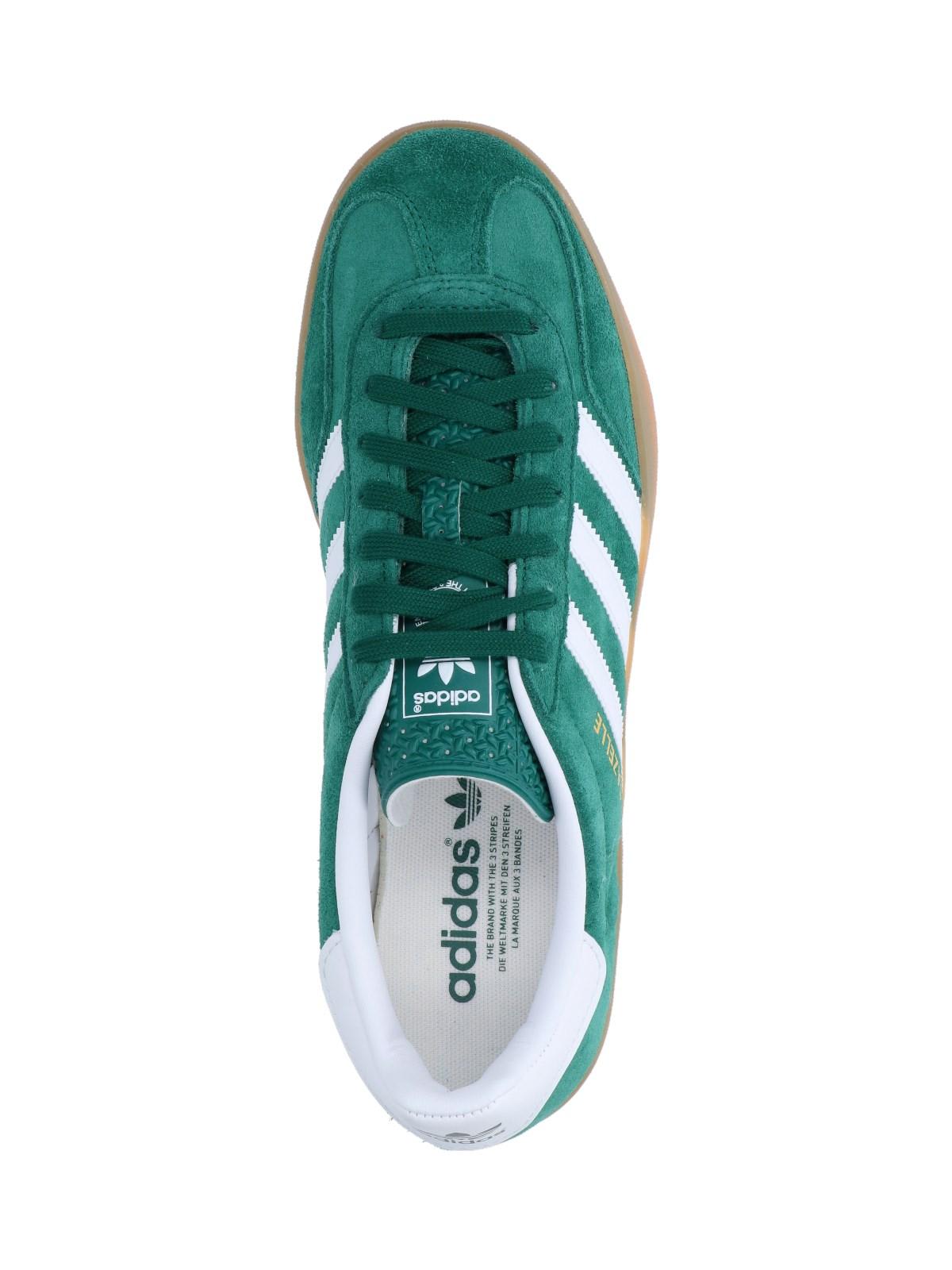 Adidas Originals Gazelle Indoor Sneakers In Green